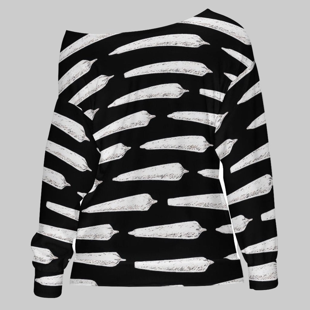 Pre Roll Off the Shoulder Sweatshirt