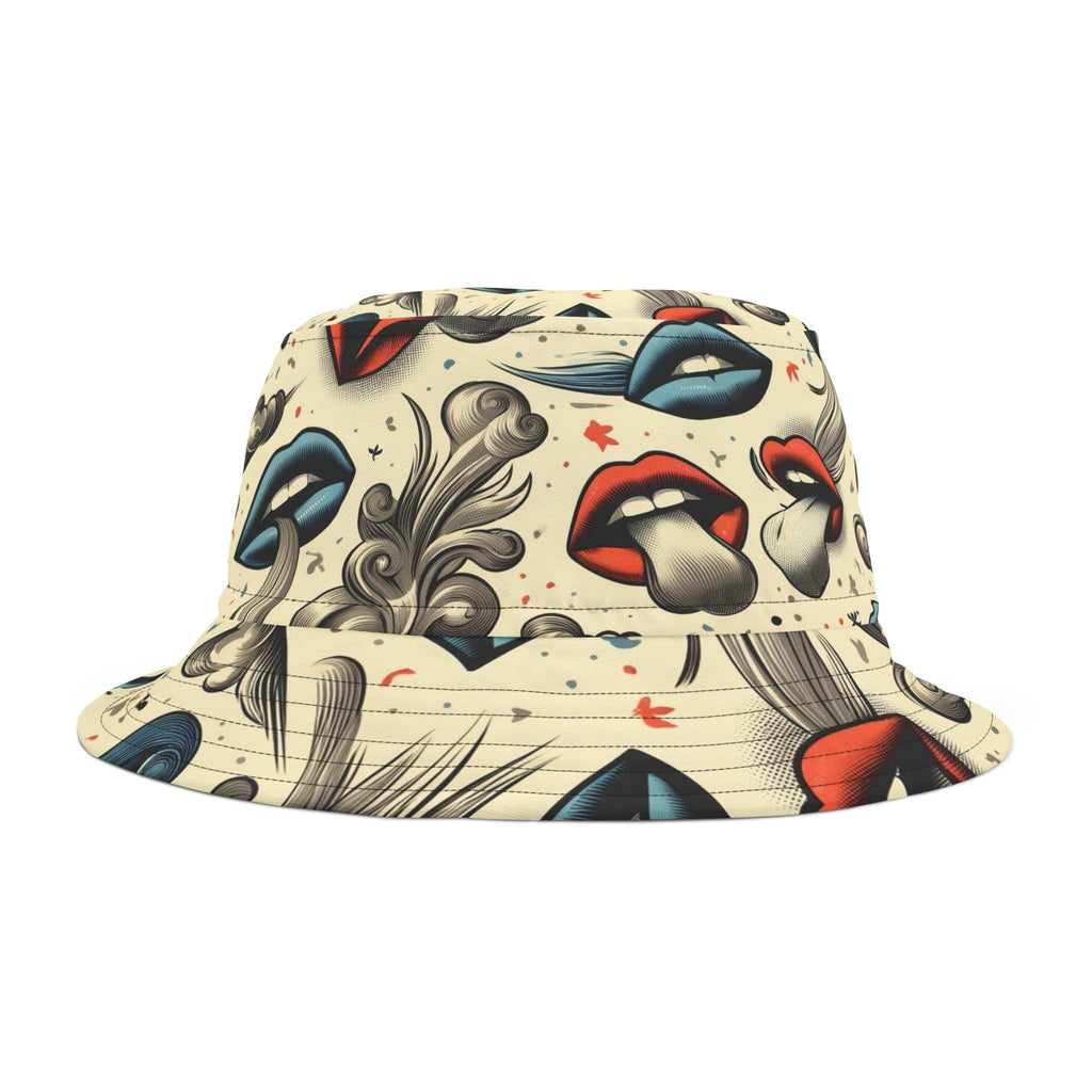 Boujie Bucket Black stitching Hats