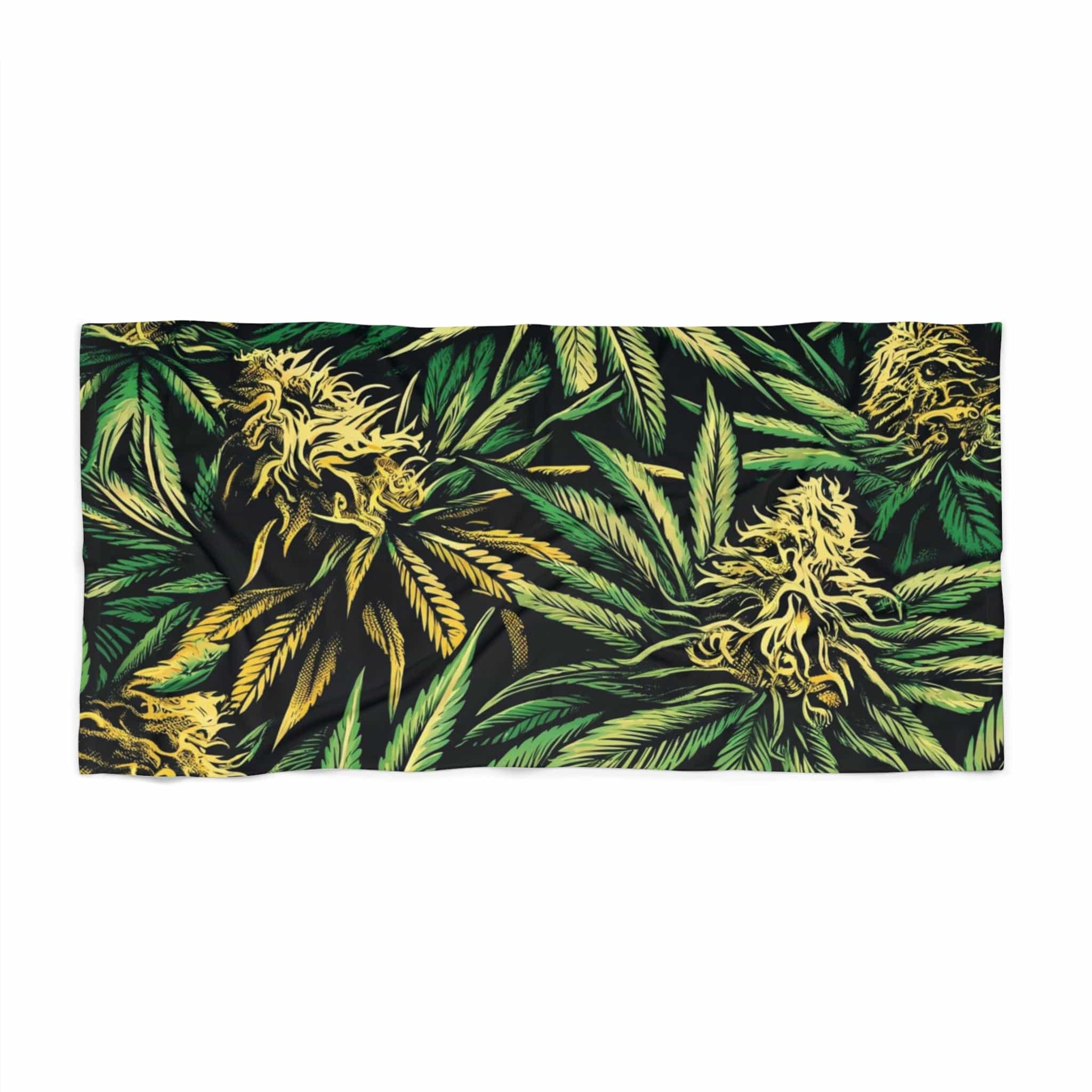 Big Bud Beach Towel 30" × 60" Home Decor