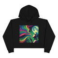 HIGH MOON Crop Hoodie Black Hoodie