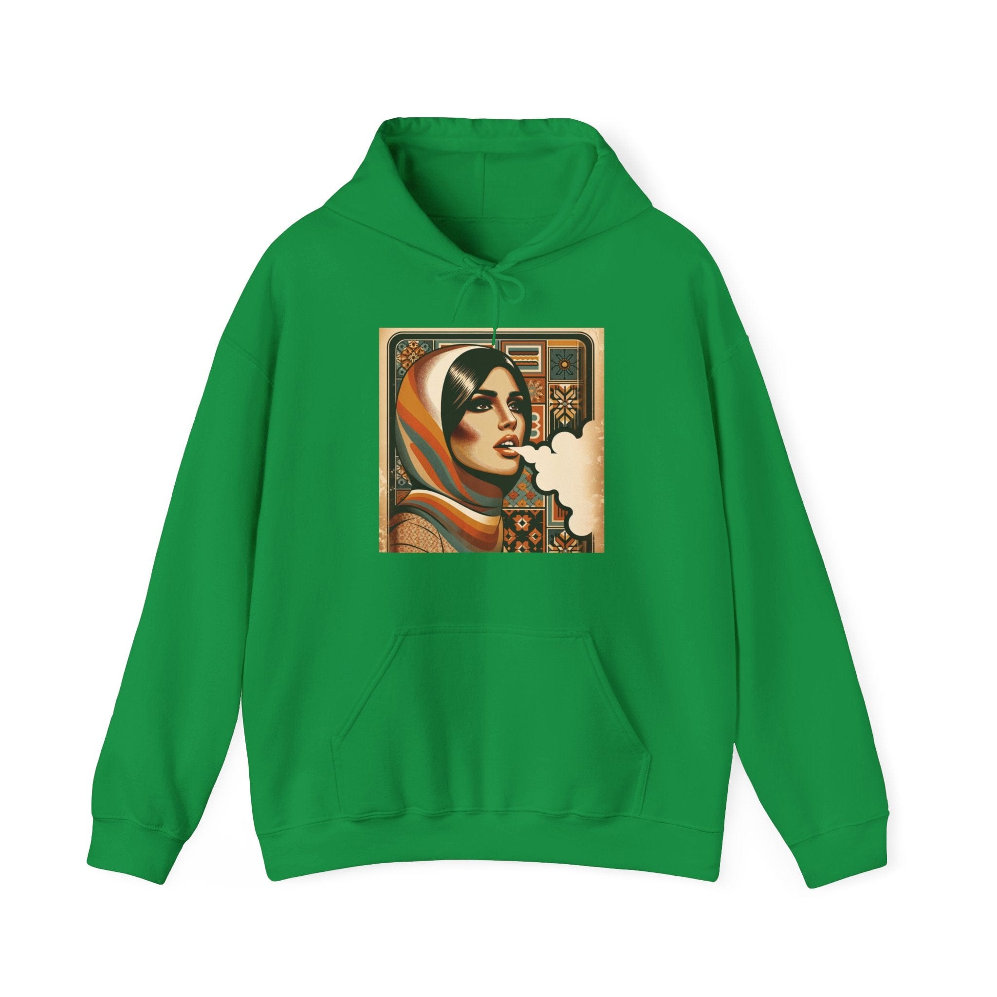 Copy of Qawyah Heavy Blend™ Hooded Sweatshirt Irish Green Hoodie