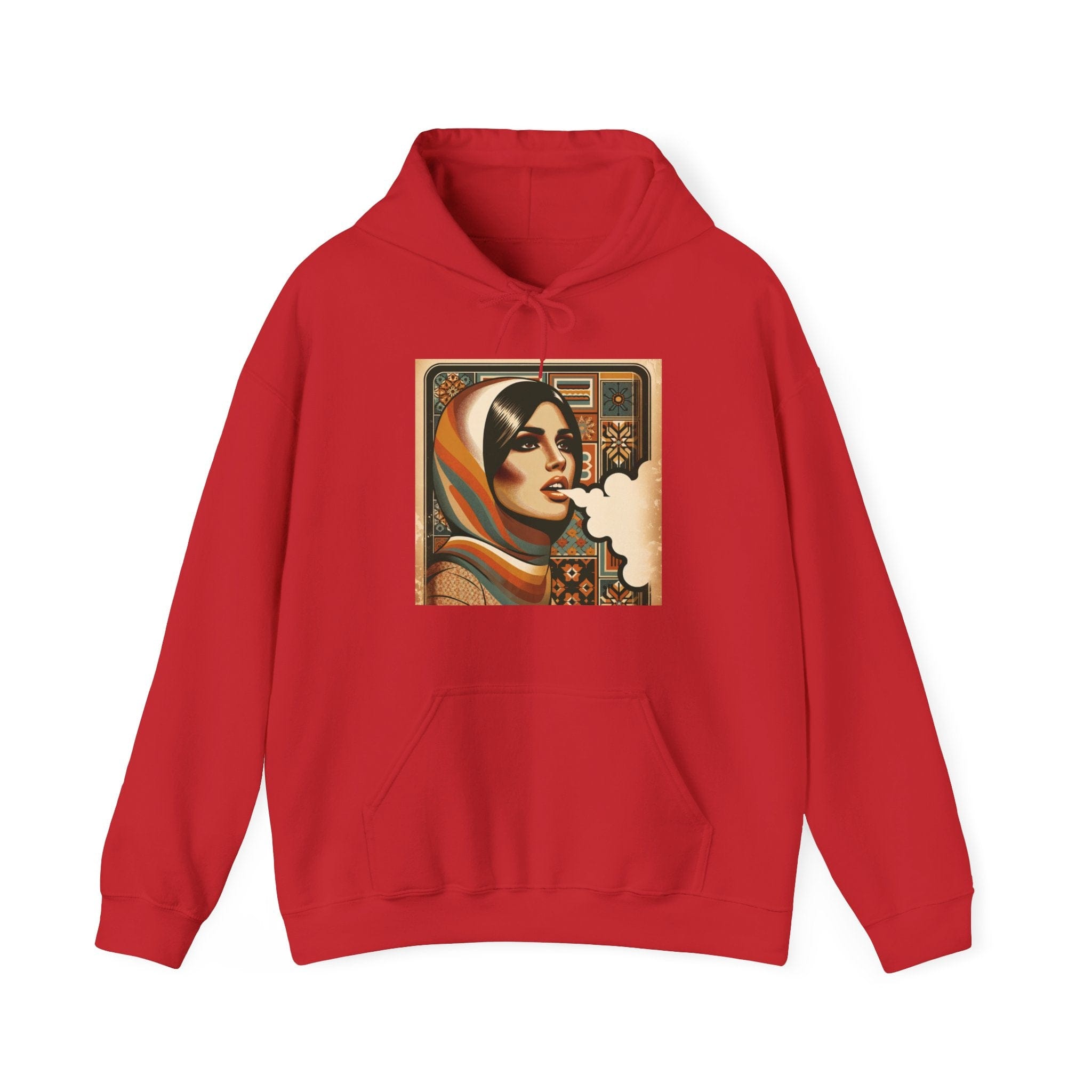 Copy of Qawyah Heavy Blend™ Hooded Sweatshirt Red Hoodie