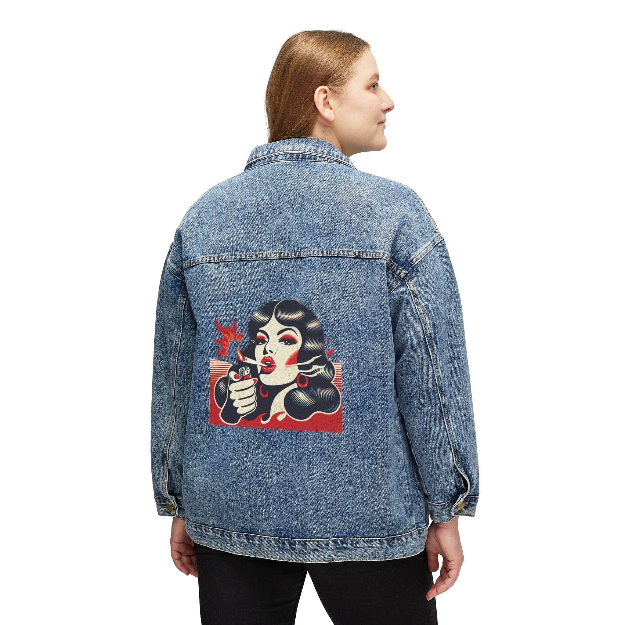 Burn Em Denim Jacket Outerwear