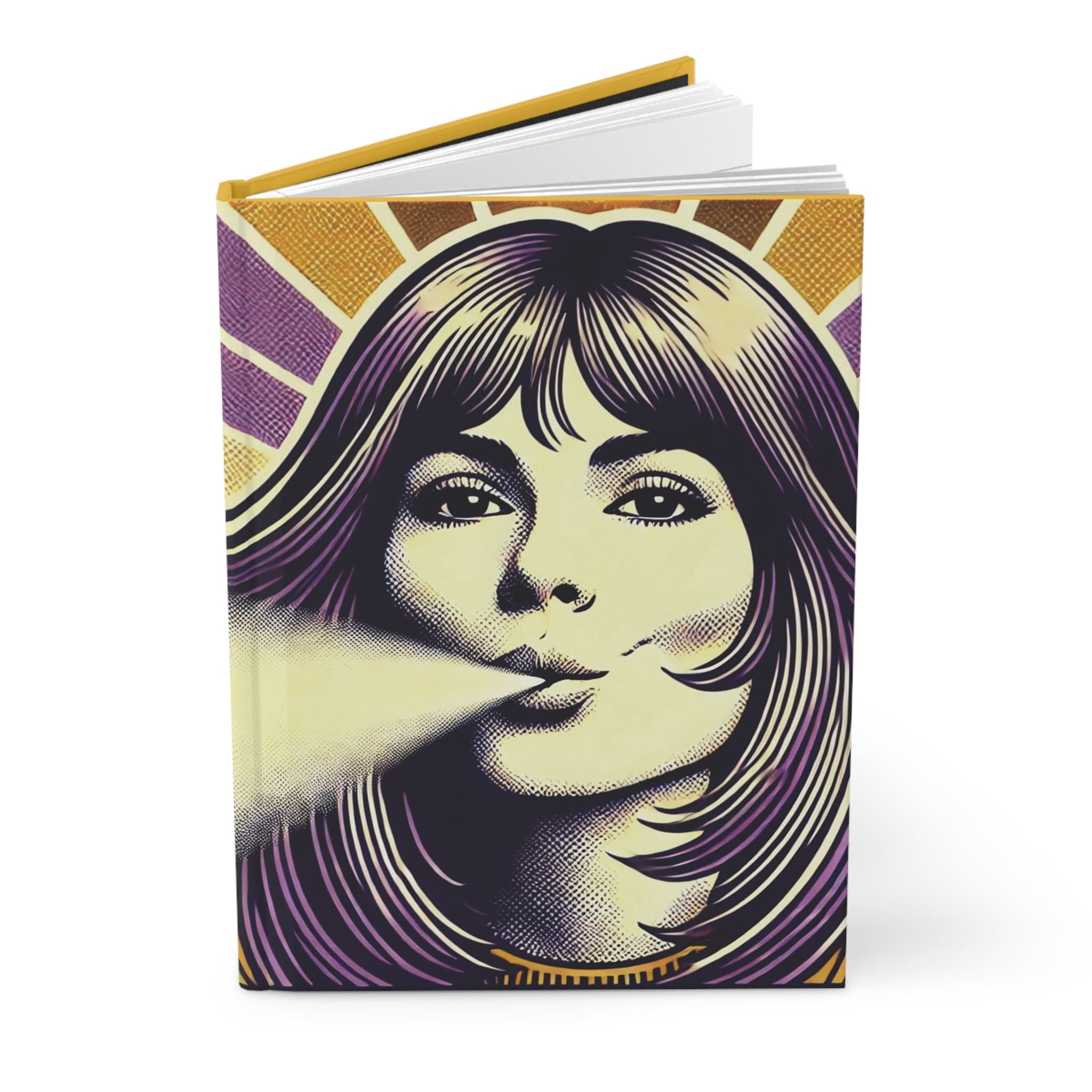 Pauline Hardcover Journal - 'Jane Dope' Design Paper products