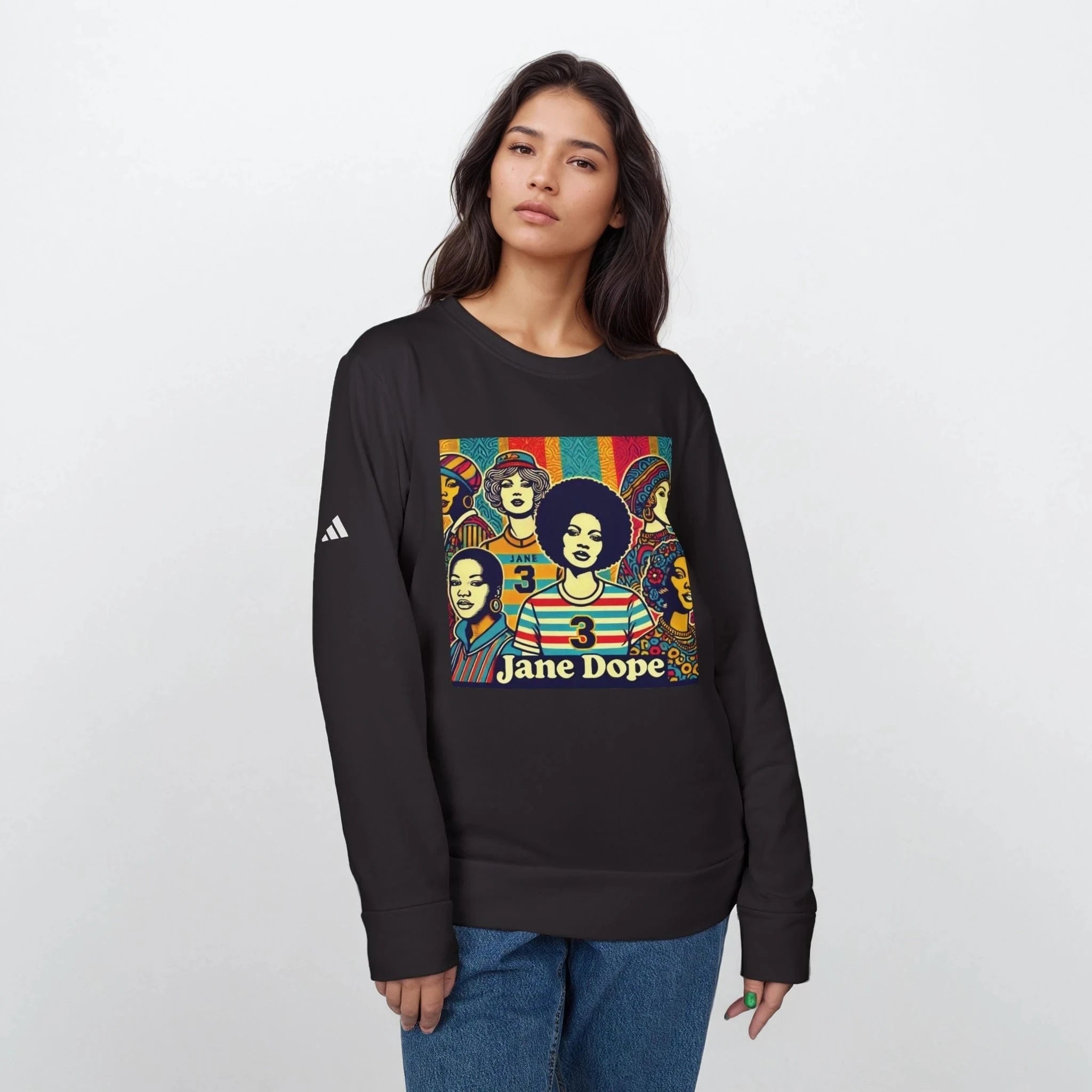 Be Dope! Jane Dope Sport Unisex Crewneck Sweatshirt