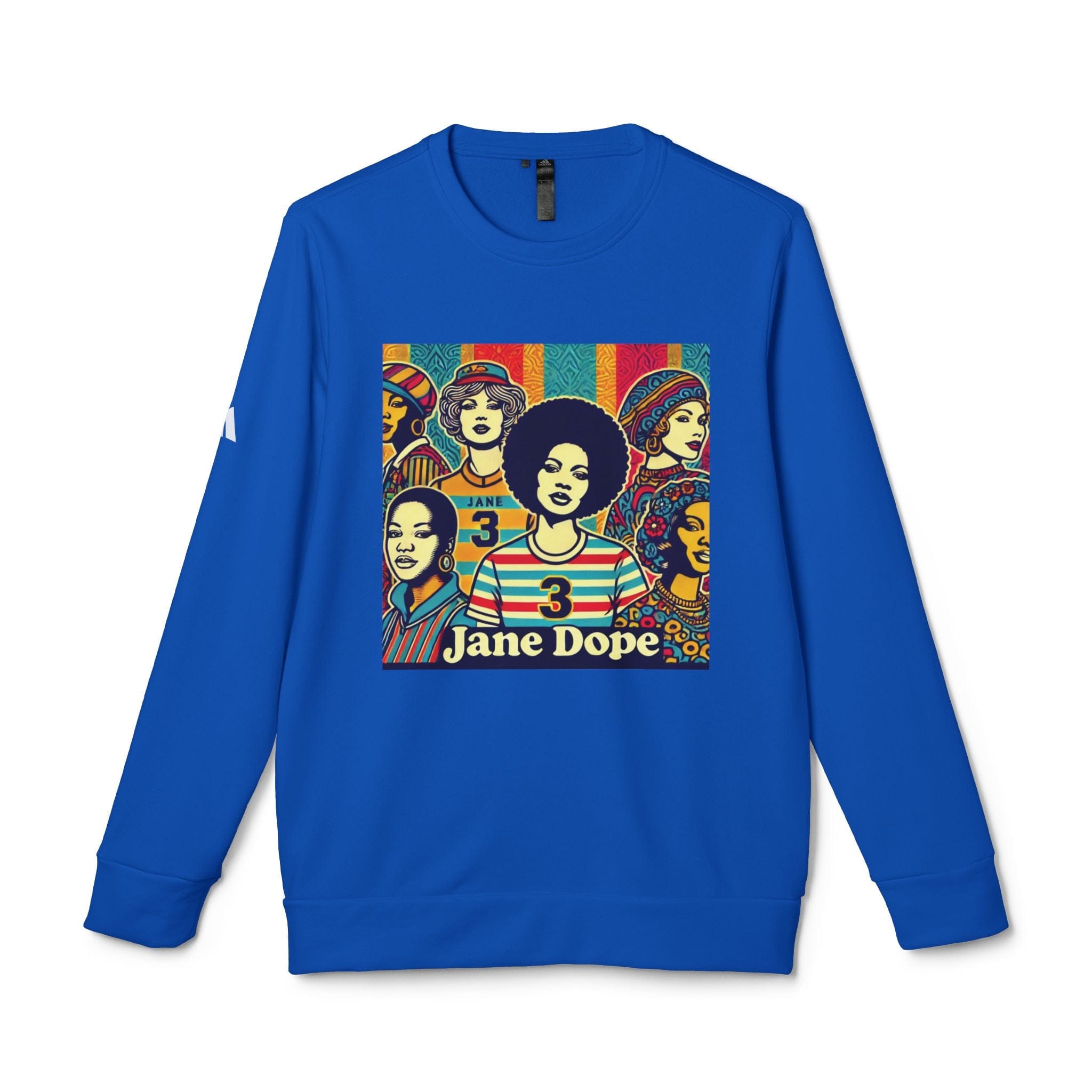Be Dope! Jane Dope Sport Unisex Crewneck Collegiate Royal Sweatshirt