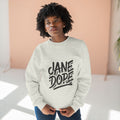 Jane Dope Unisex Crewneck Oatmeal Heather Sweatshirt