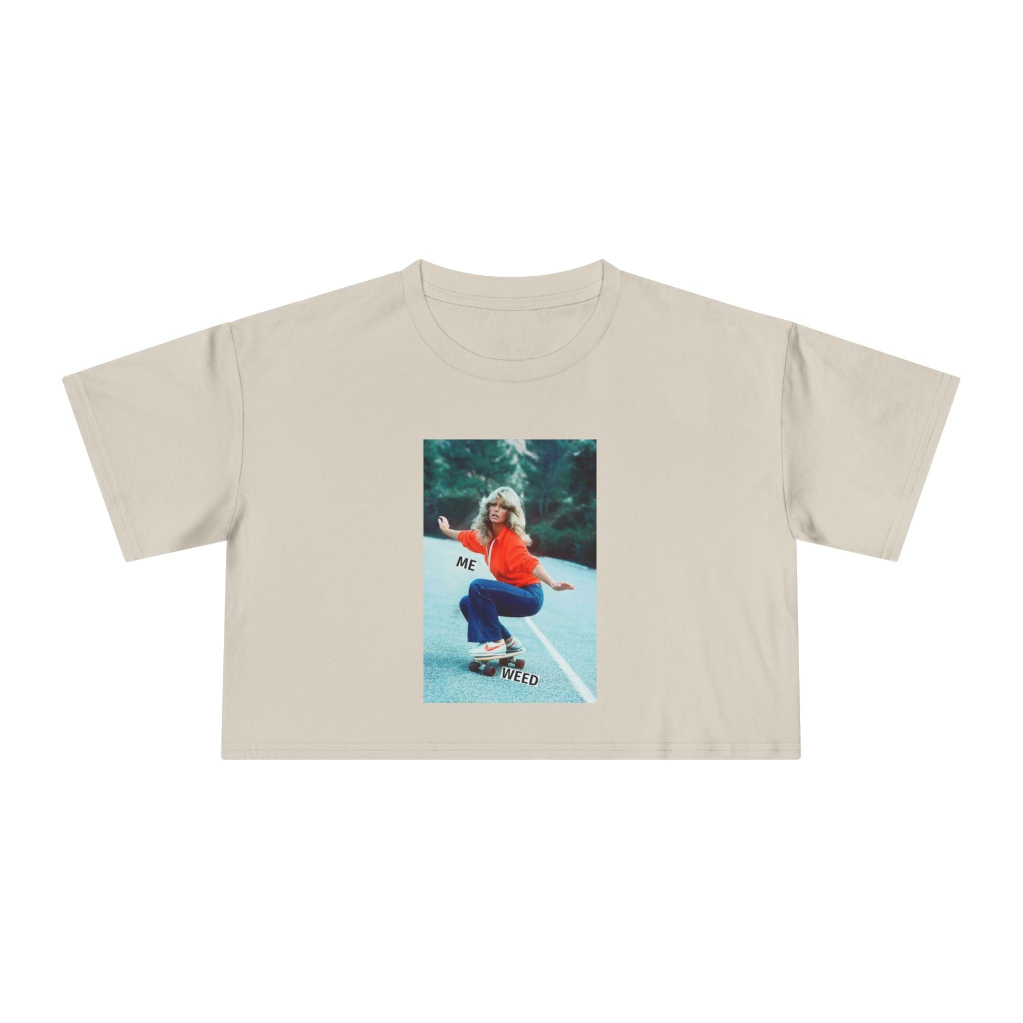 Farrah Fly Crop T Bone T-Shirt