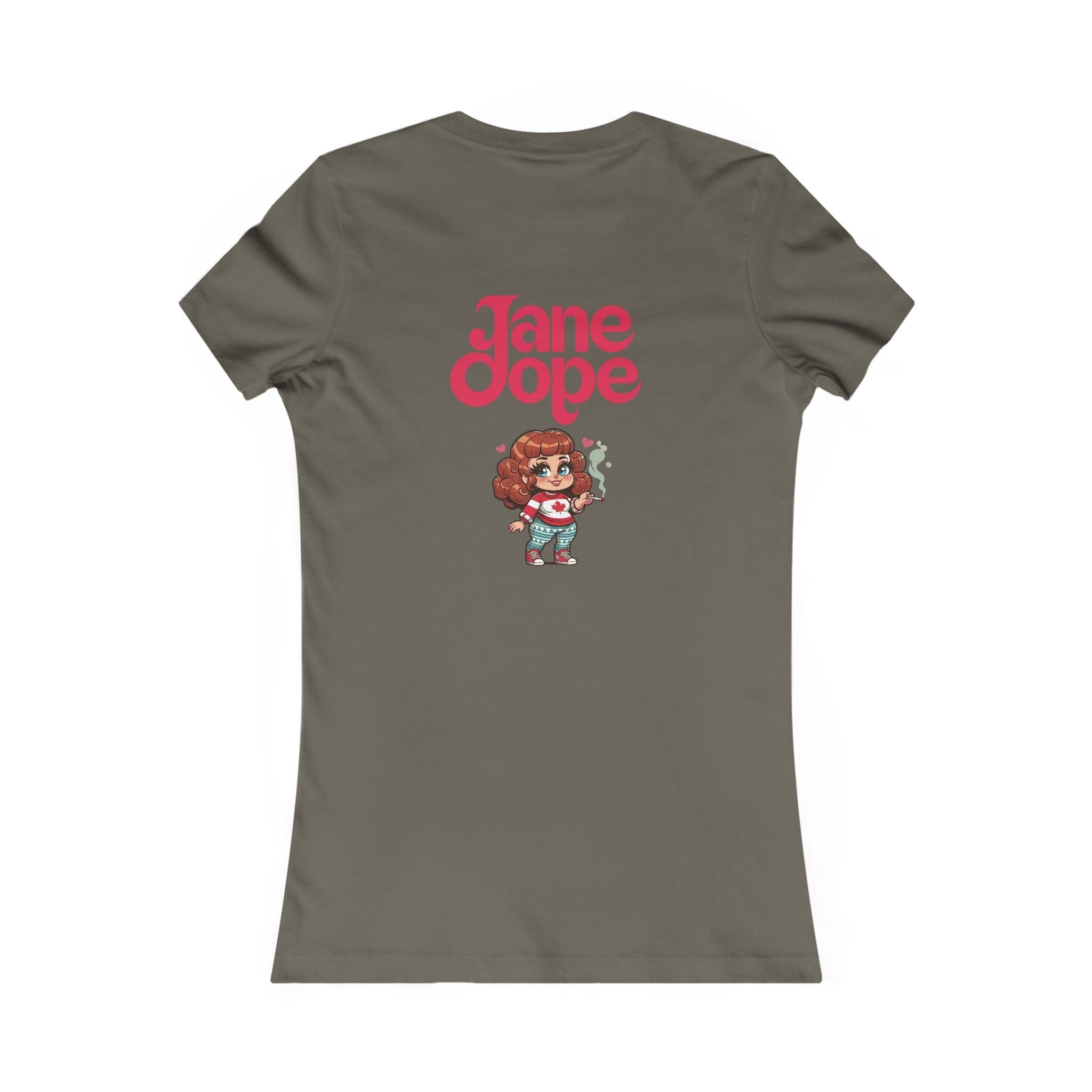 Canadian Stoner Girl Favourite Tee T-Shirt
