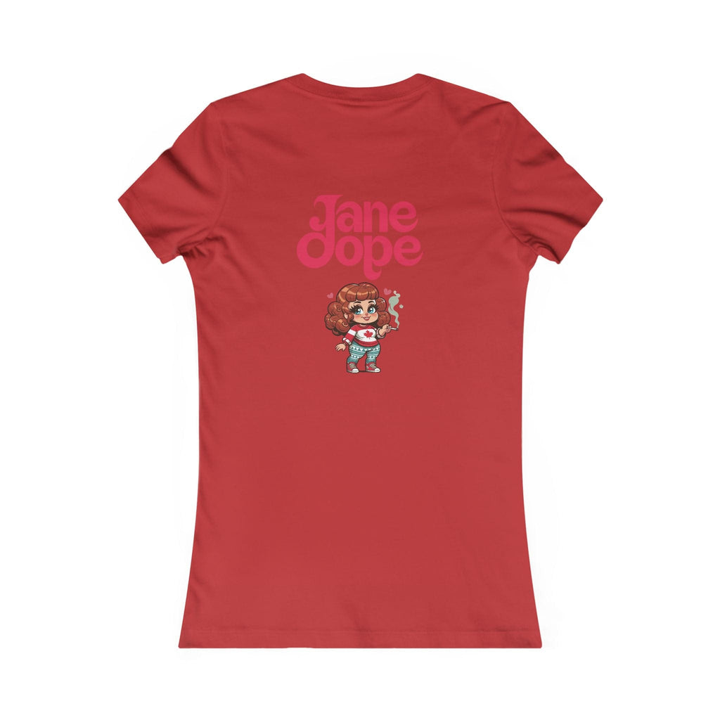 Canadian Stoner Girl Favourite Tee T-Shirt