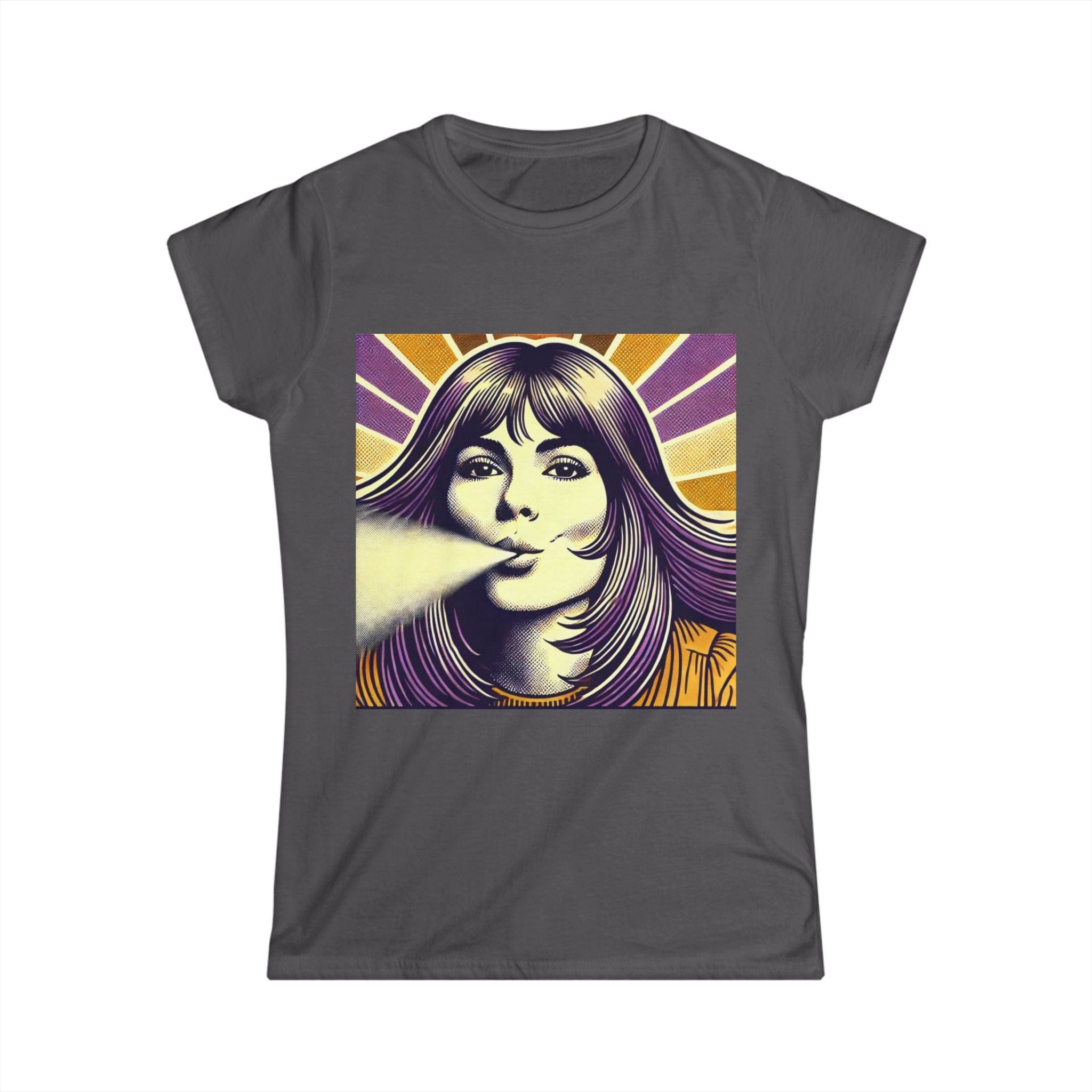 Pauline - Jane D.O.P.E. Fave Tee Charcoal T-Shirt