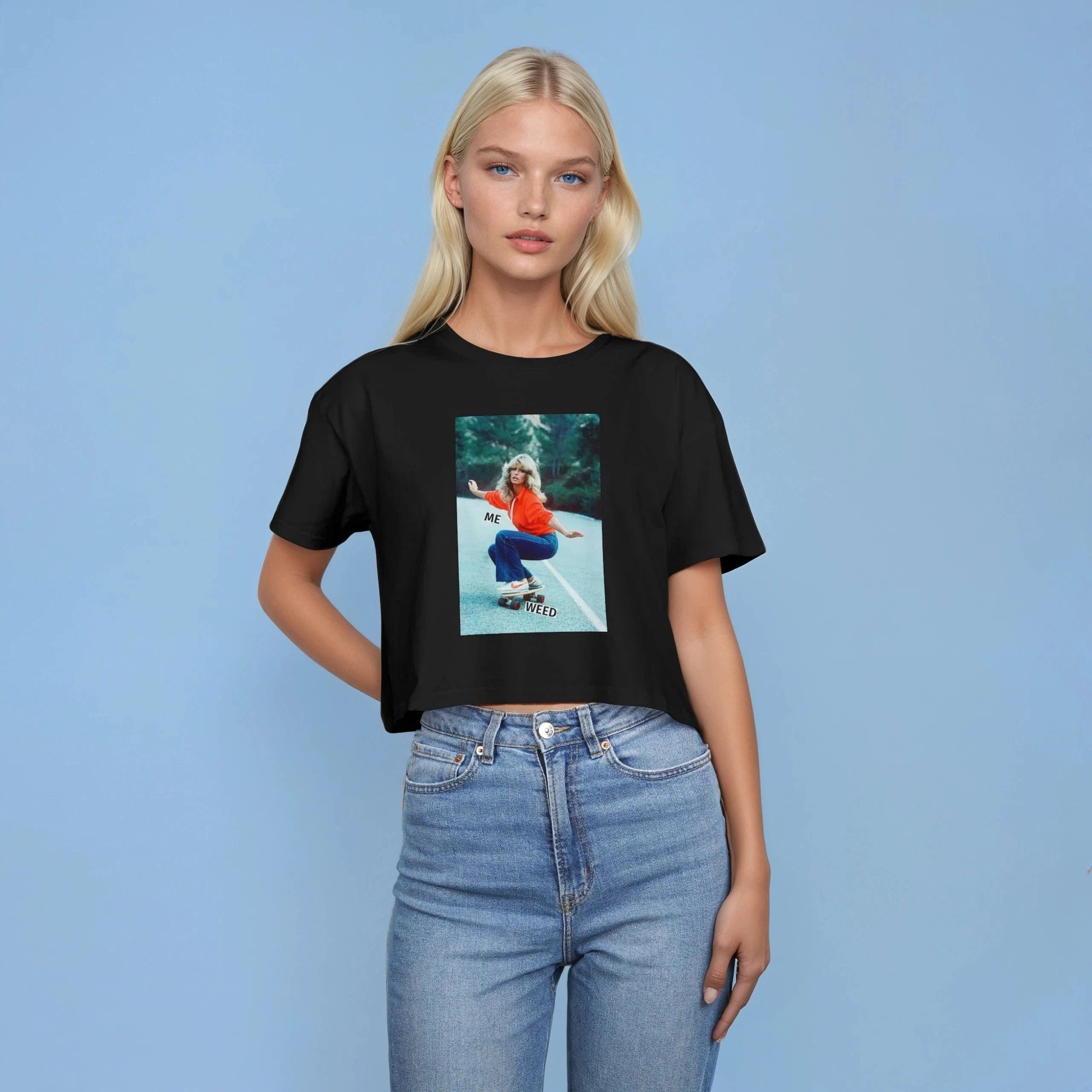 Farrah Fly Crop T T-Shirt