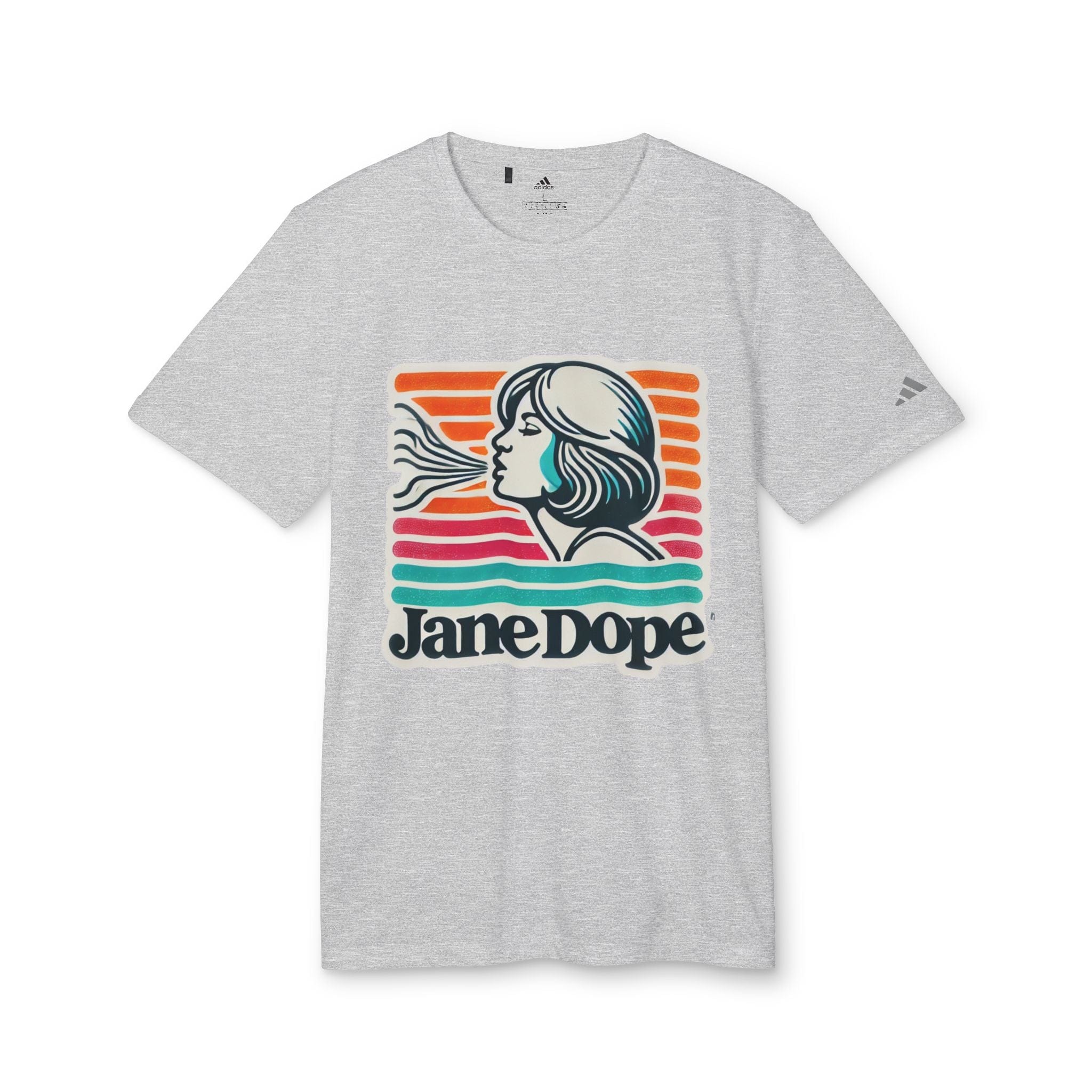Jane Dope Sport Unisex Tee Grey Three Heather T-Shirt