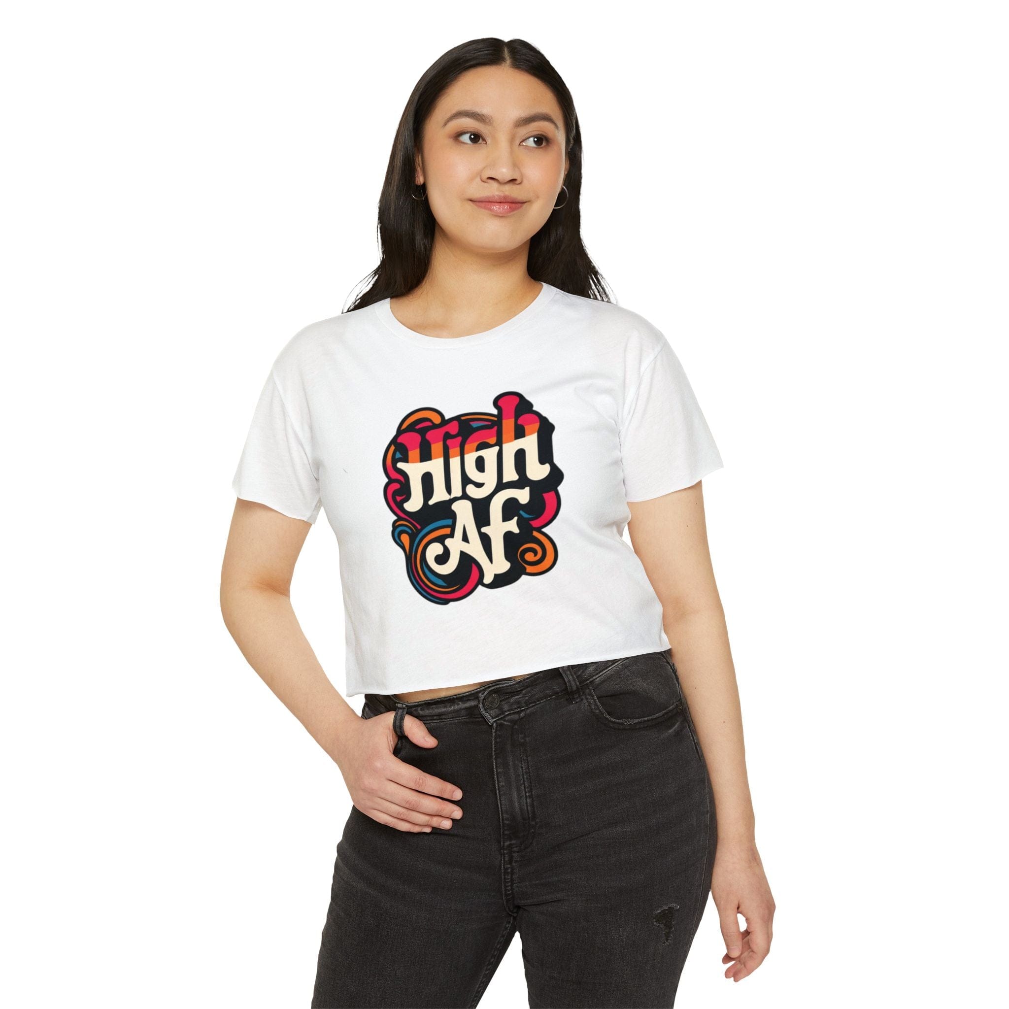 High AF Crop Top T-Shirt