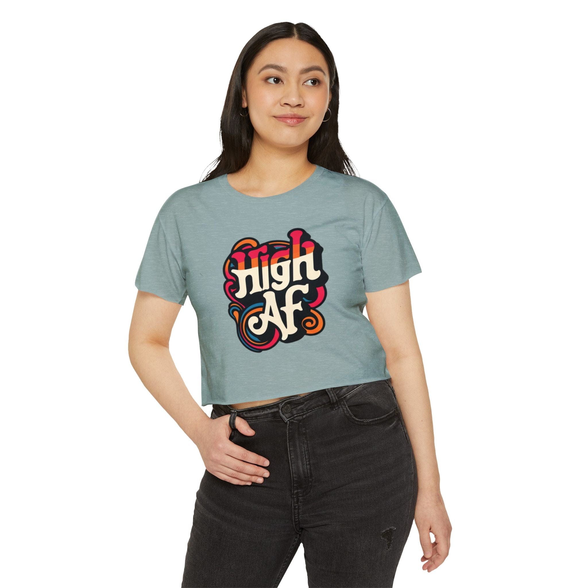 High AF Crop Top T-Shirt