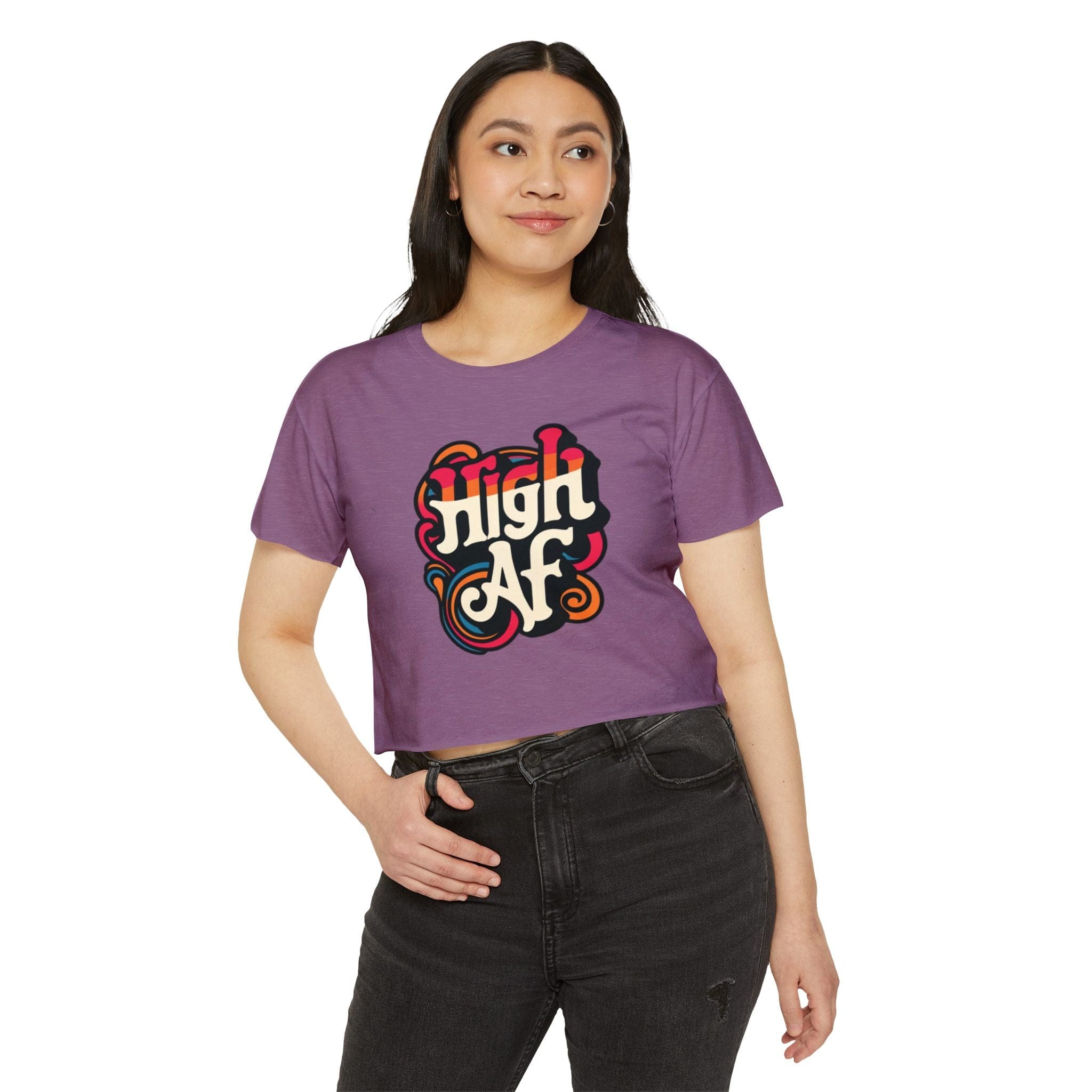High AF Crop Top T-Shirt