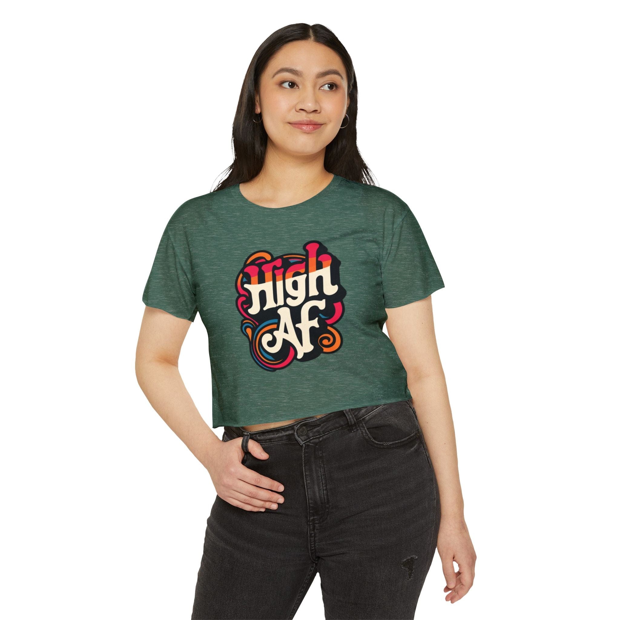 High AF Crop Top T-Shirt