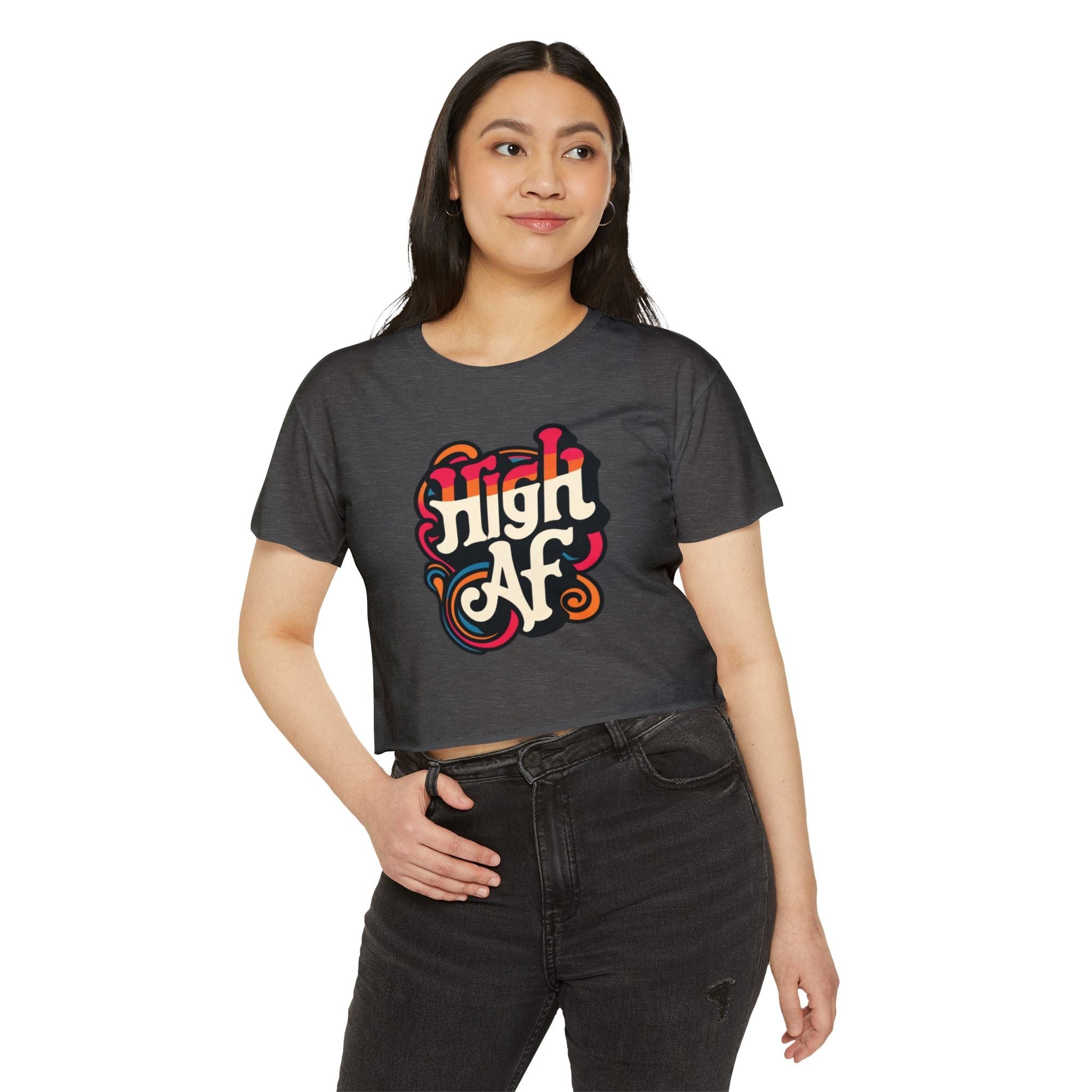 High AF Crop Top T-Shirt