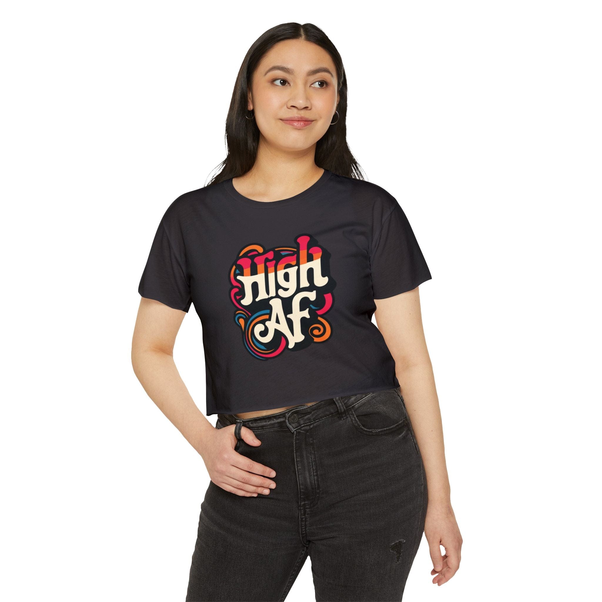 High AF Crop Top T-Shirt