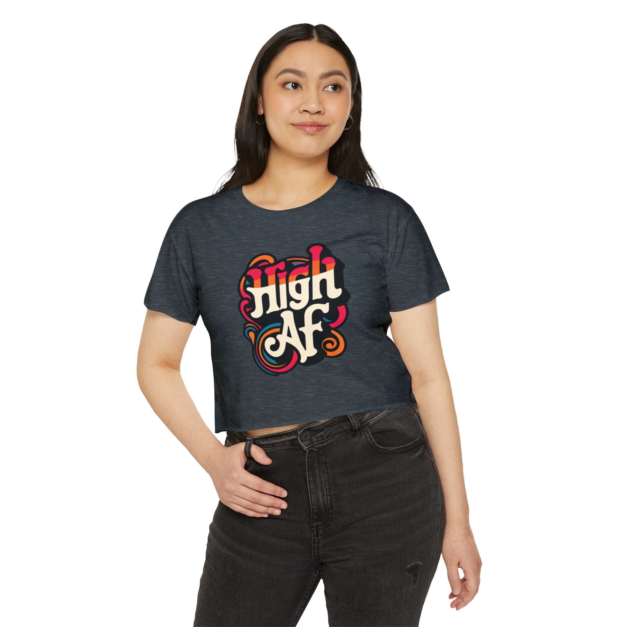 High AF Crop Top T-Shirt