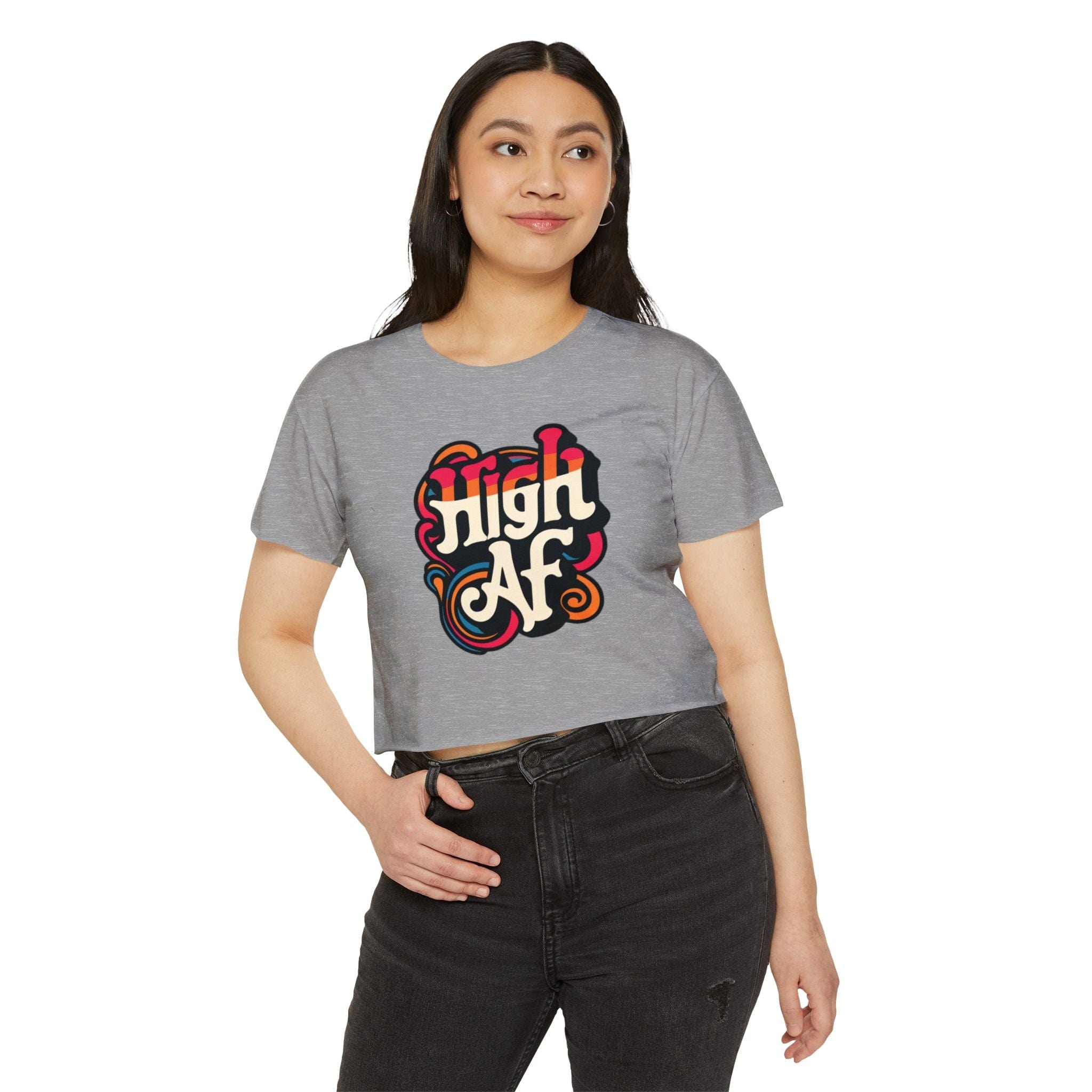 High AF Crop Top T-Shirt