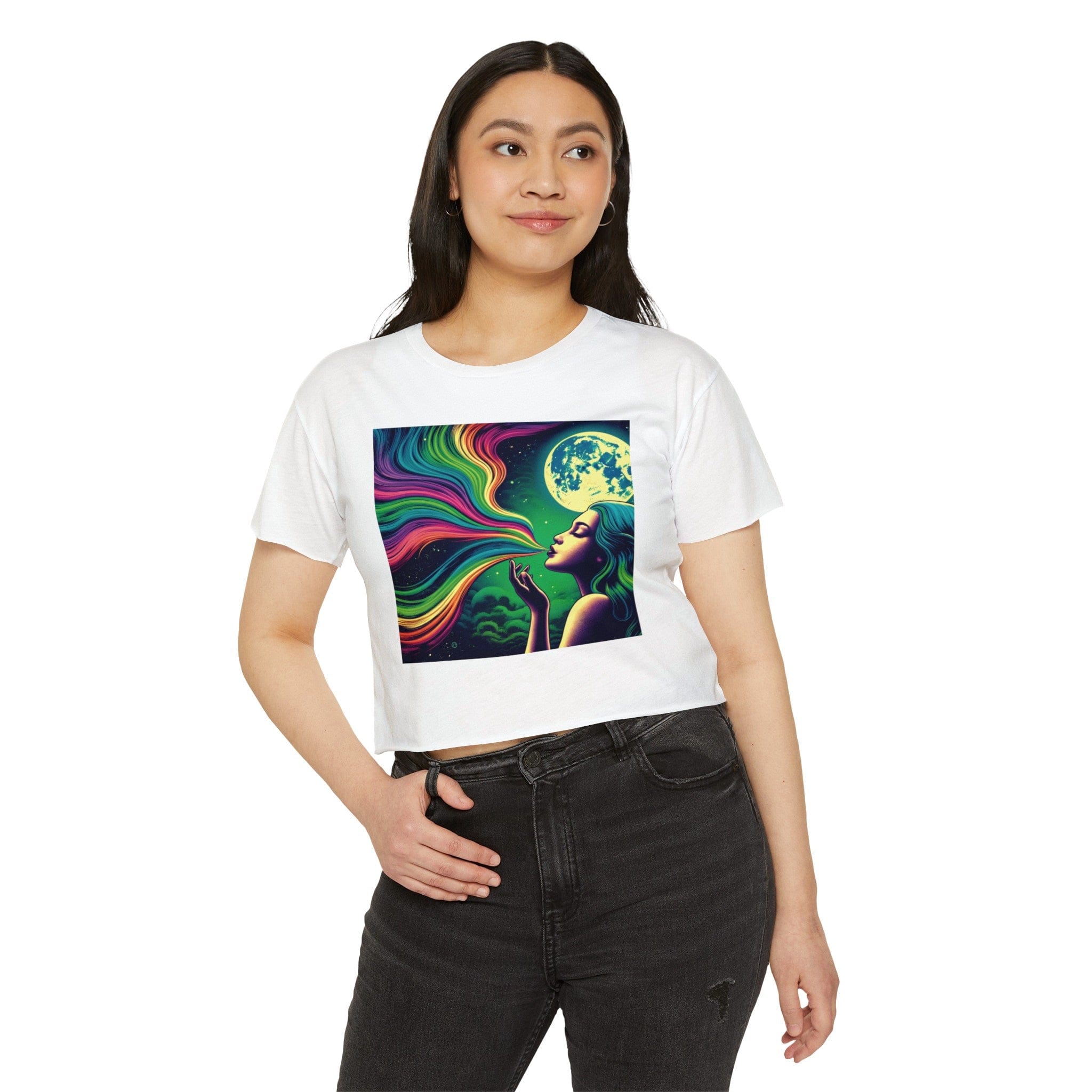 HIGH MOON Crop Top T-Shirt