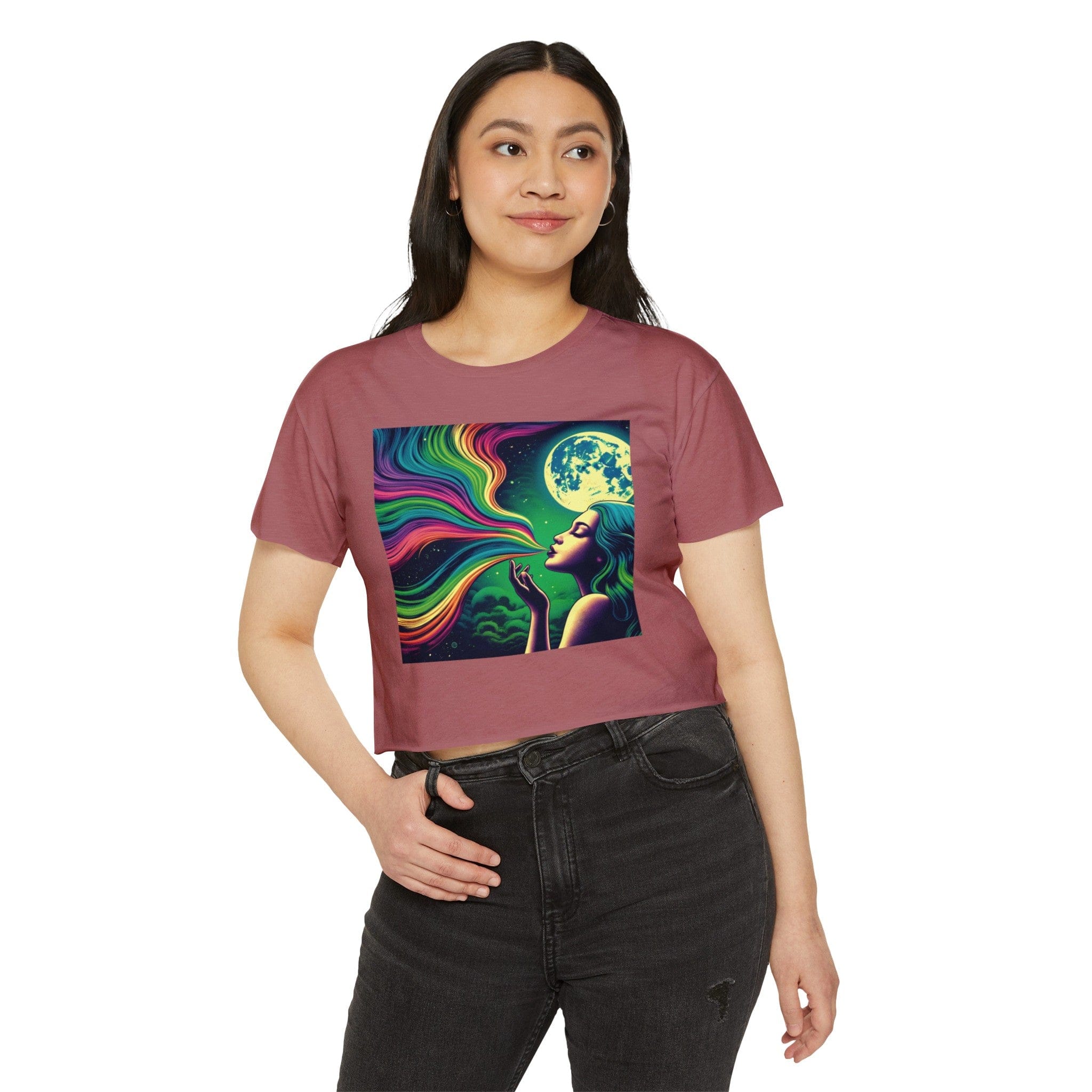 HIGH MOON Crop Top T-Shirt