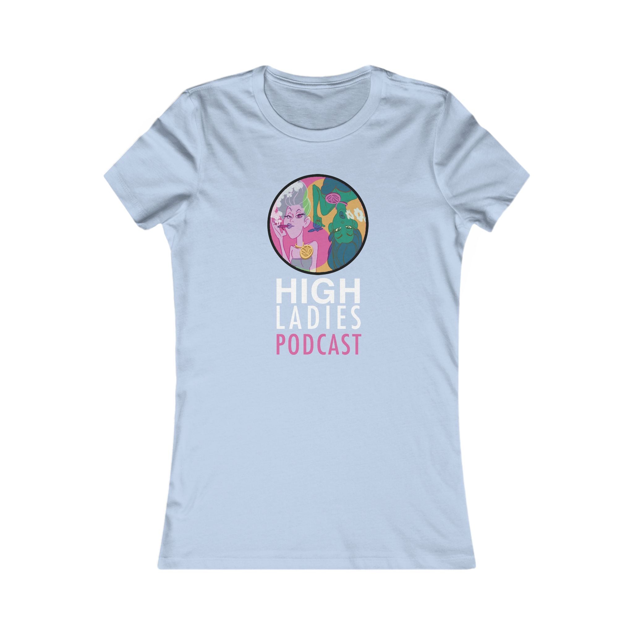 OG High Ladies Fave Tee Baby Blue T-Shirt