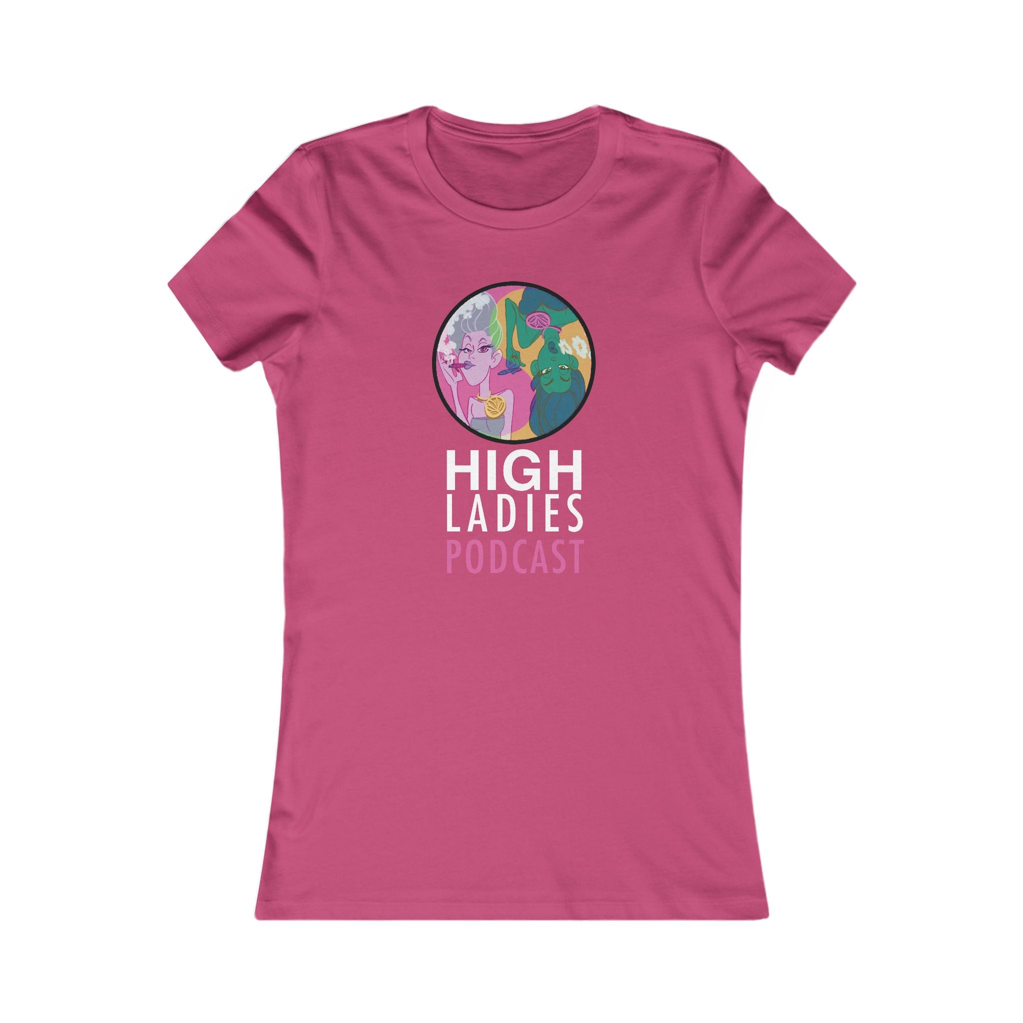 OG High Ladies Fave Tee Berry T-Shirt