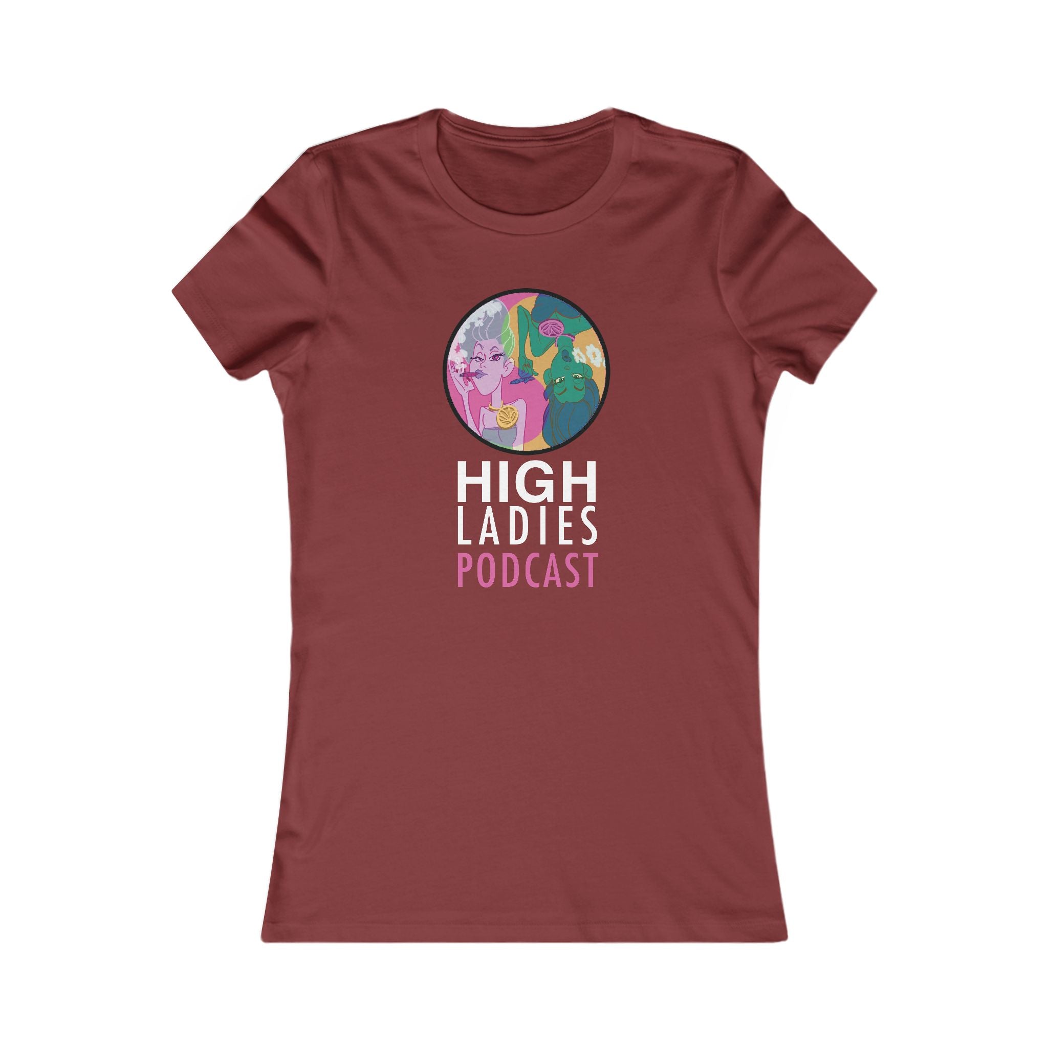 OG High Ladies Fave Tee Cardinal T-Shirt
