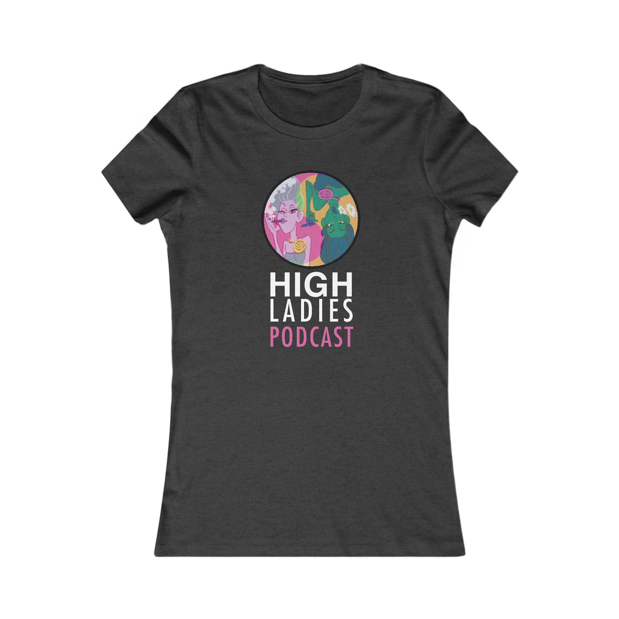 OG High Ladies Fave Tee Dark Grey Heather T-Shirt