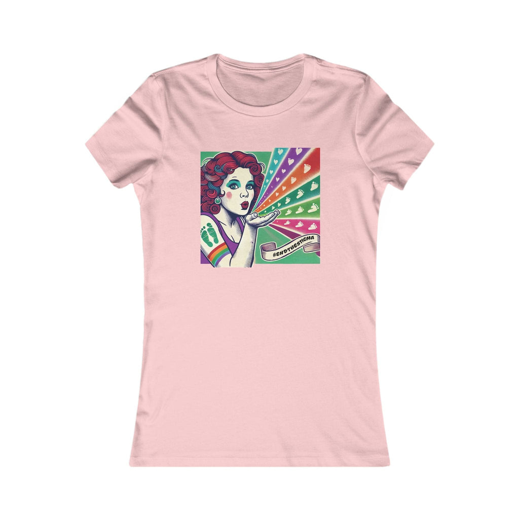 Canadian Stoner Girl Favourite Tee Pink T-Shirt