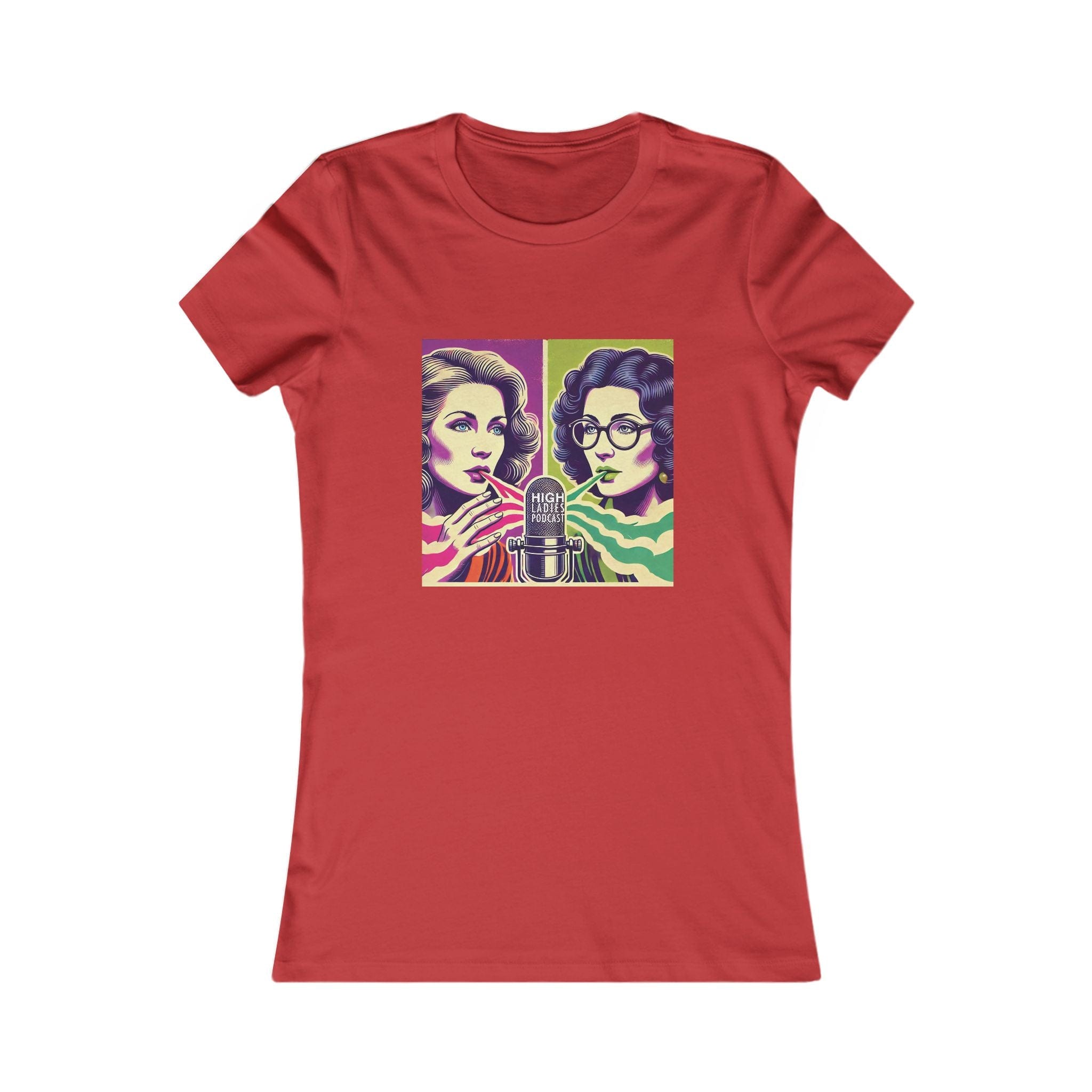 High Ladies Favourite Tee Red T-Shirt