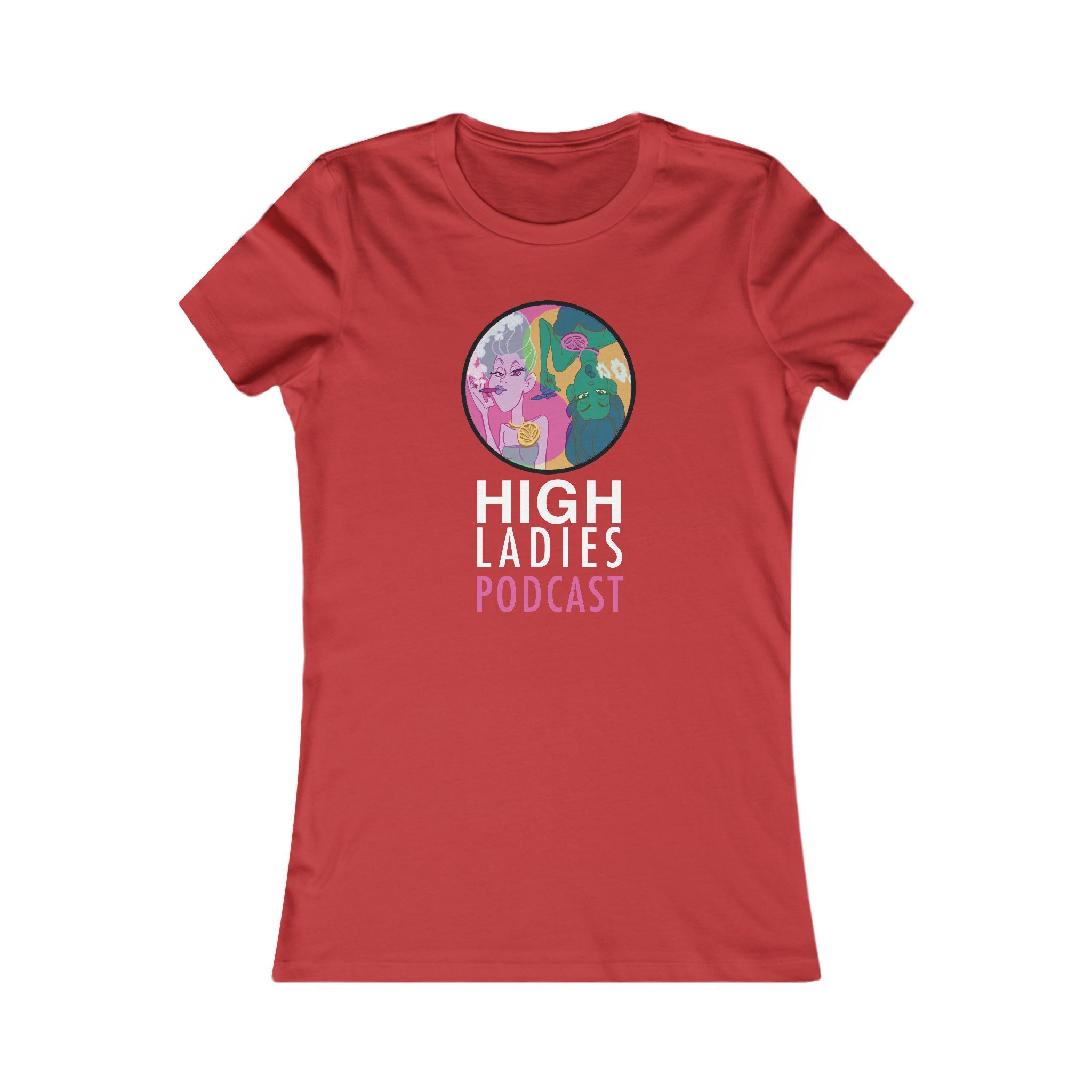 OG High Ladies Fave Tee Red T-Shirt