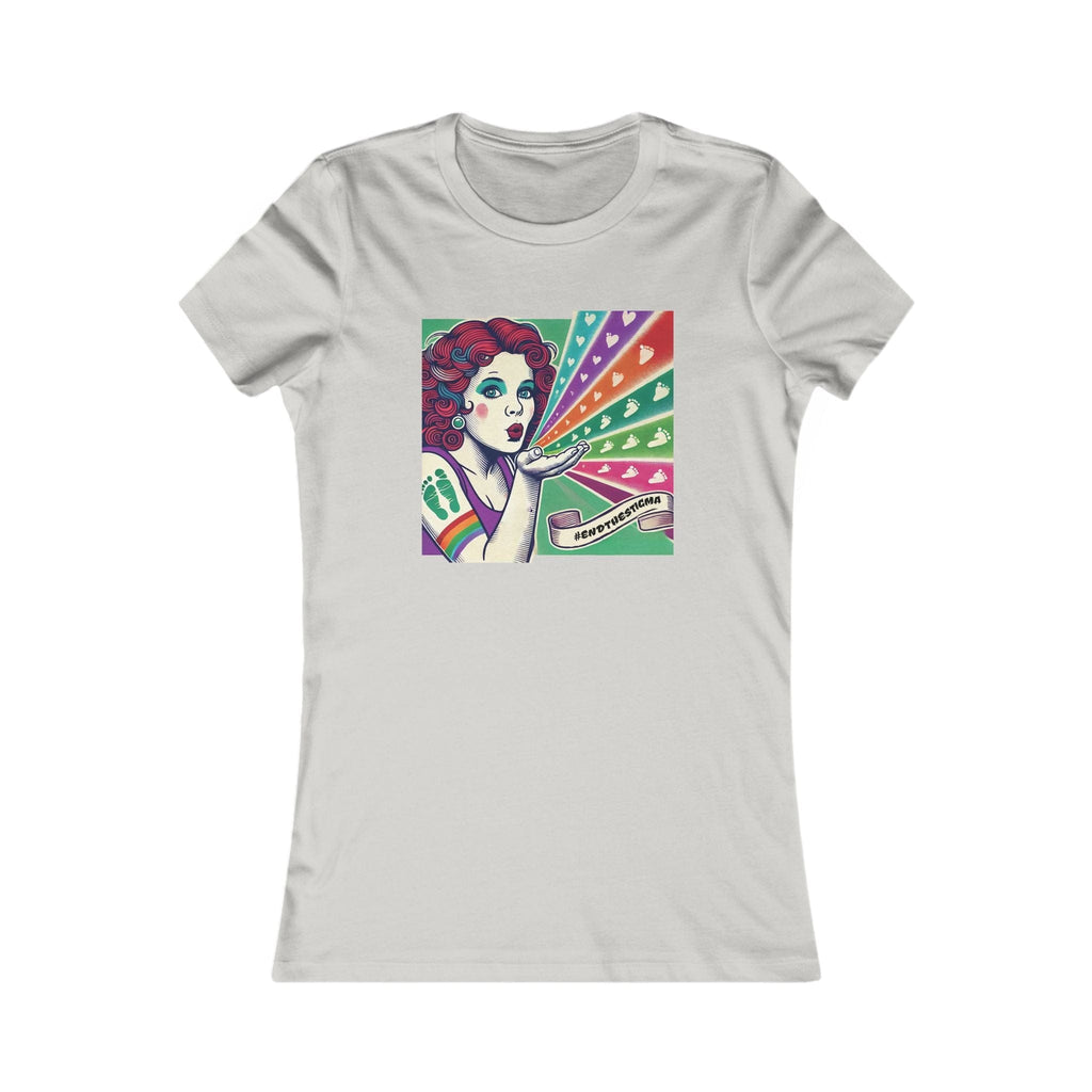 Canadian Stoner Girl Favourite Tee Silver T-Shirt