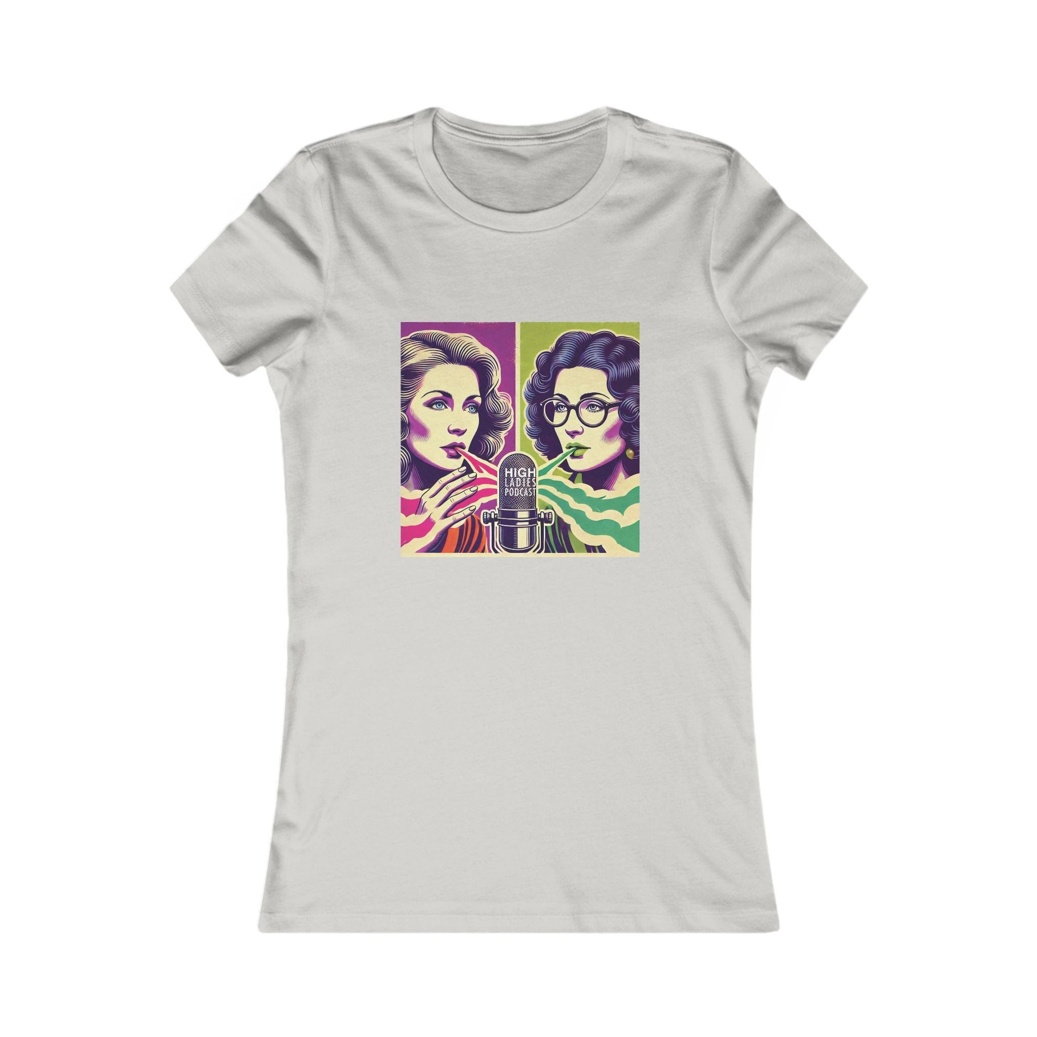 High Ladies Favourite Tee Silver T-Shirt