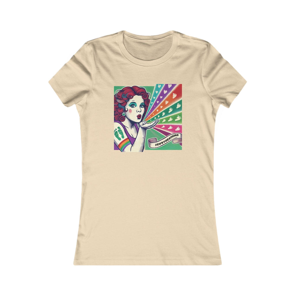 Canadian Stoner Girl Favourite Tee Soft Cream T-Shirt