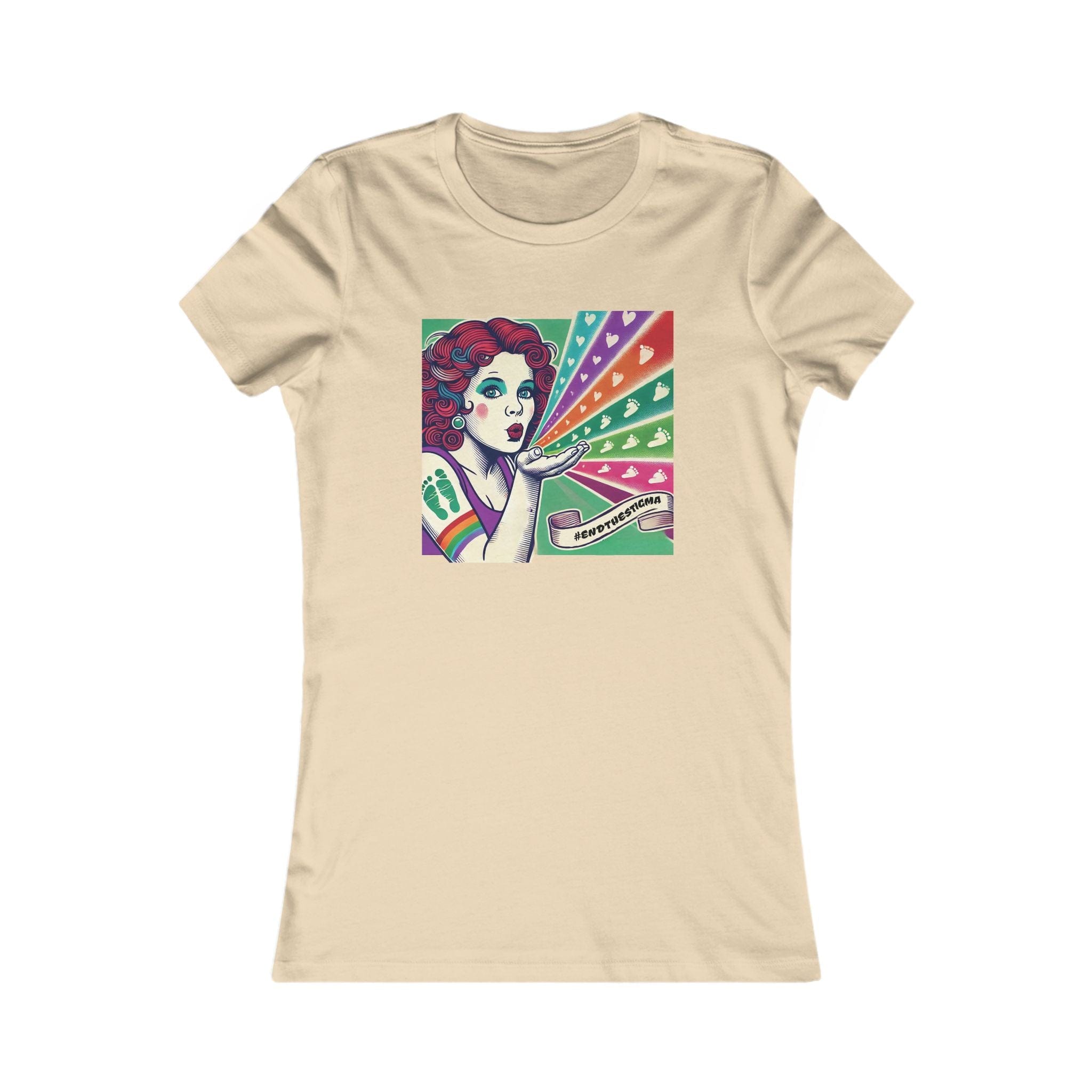 Canadian Stoner Girl Favourite Tee Soft Cream T-Shirt