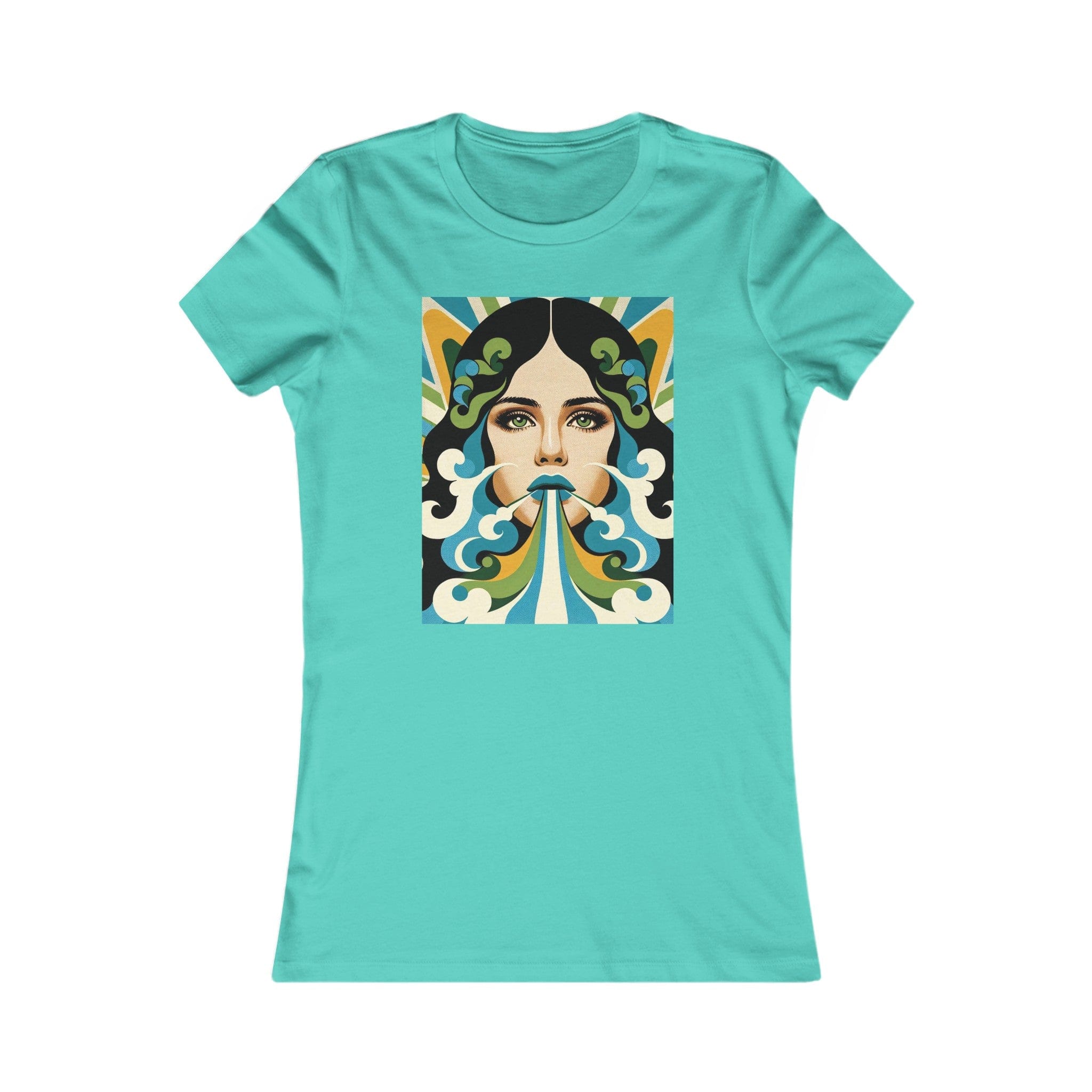 Shalom Chic Favorite Tee Teal T-Shirt