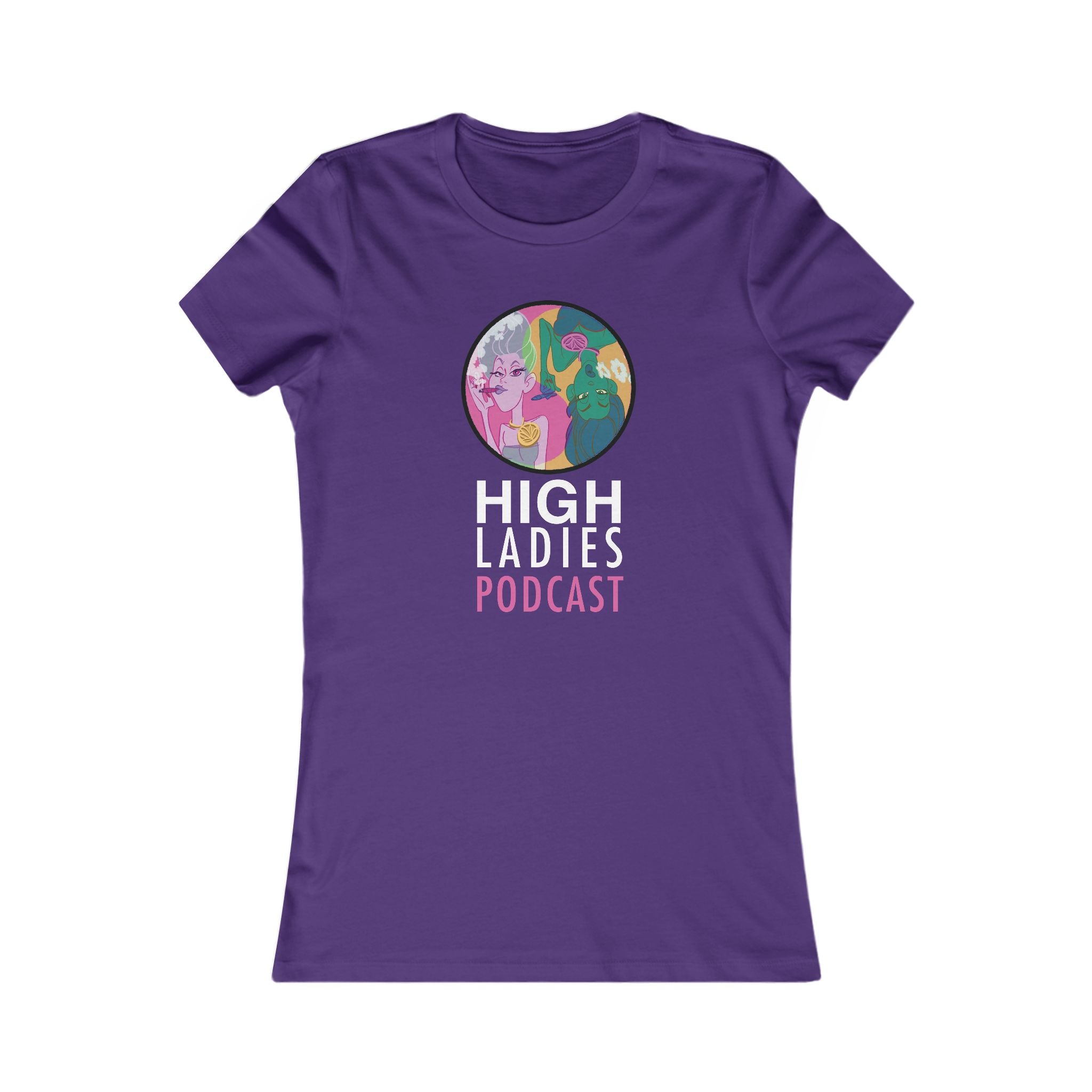 OG High Ladies Fave Tee Team Purple T-Shirt
