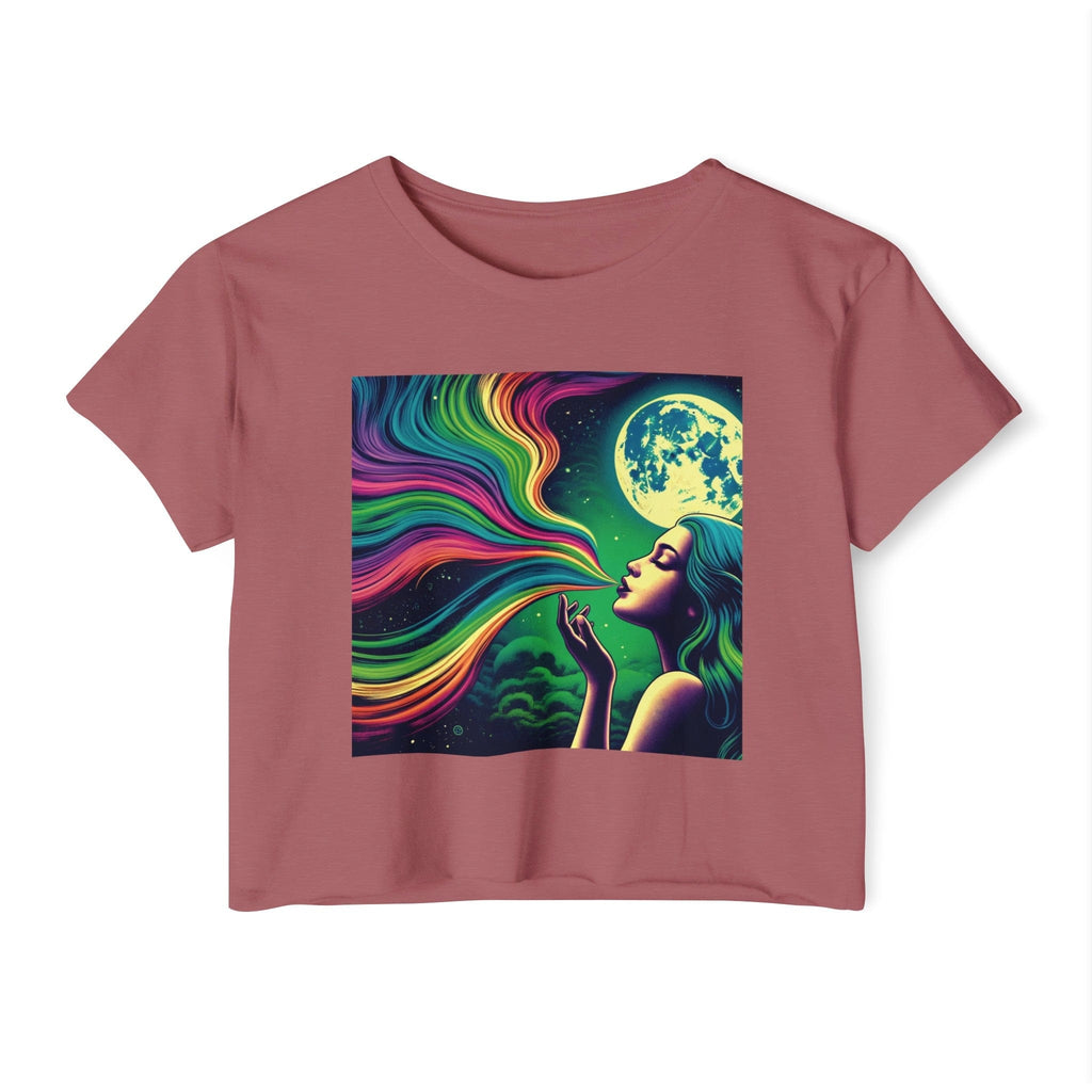 HIGH MOON Crop Top Smoked Paprika T-Shirt