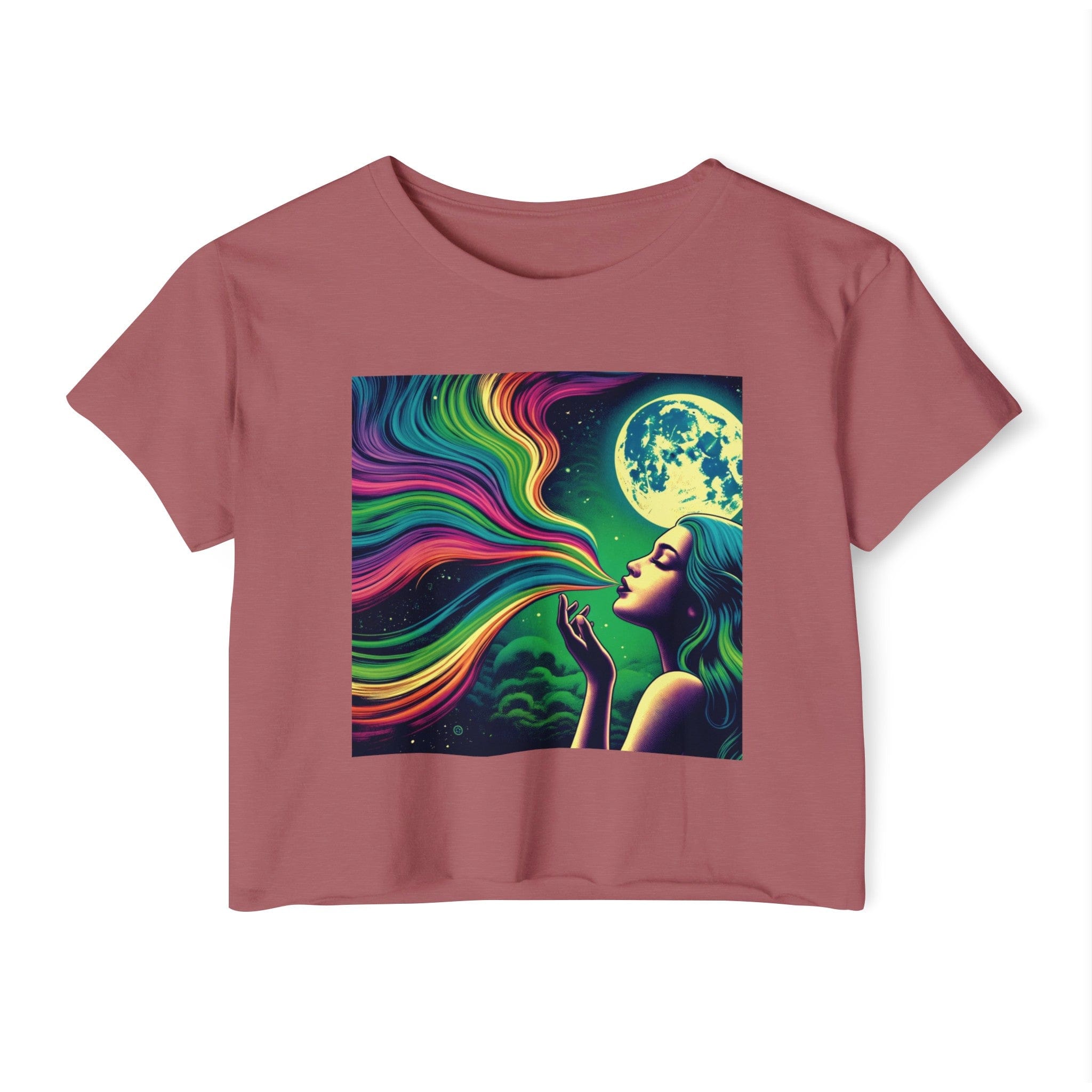 HIGH MOON Crop Top Smoked Paprika T-Shirt