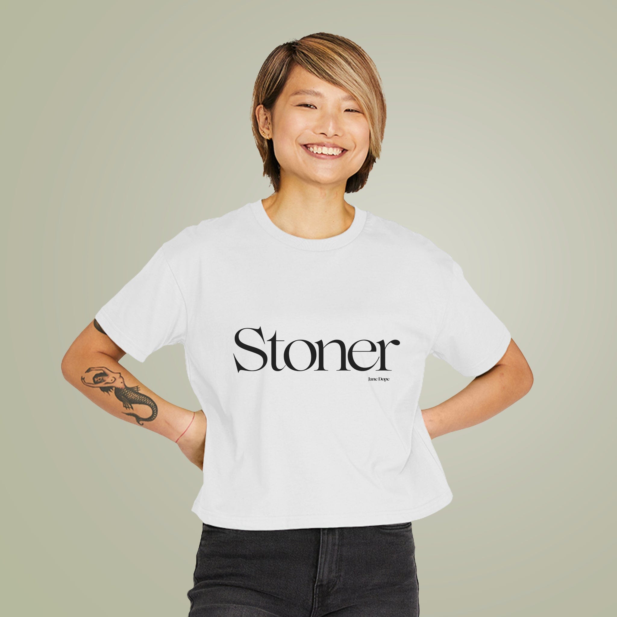 Stoner Organic Boxy T-shirt T-Shirt