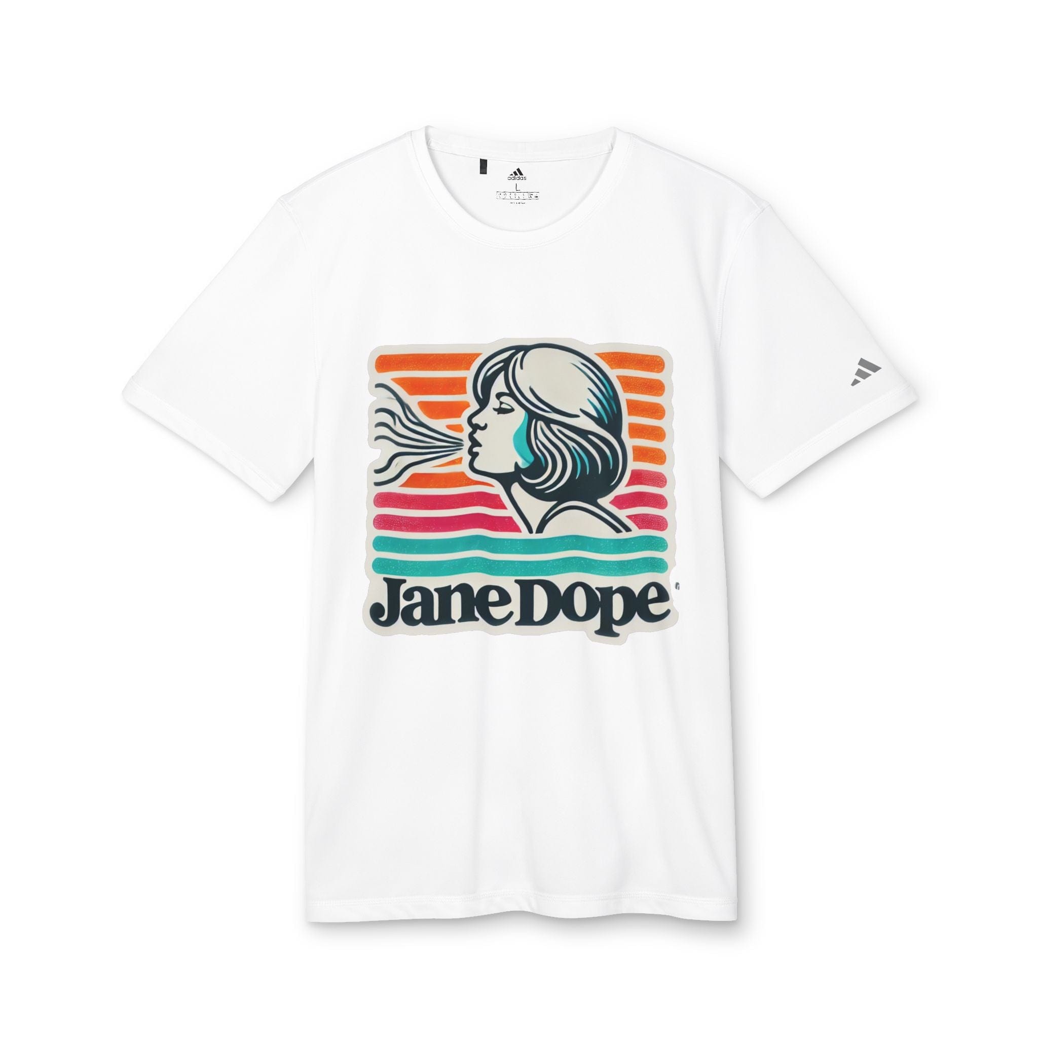 Jane Dope Sport Unisex Tee White T-Shirt