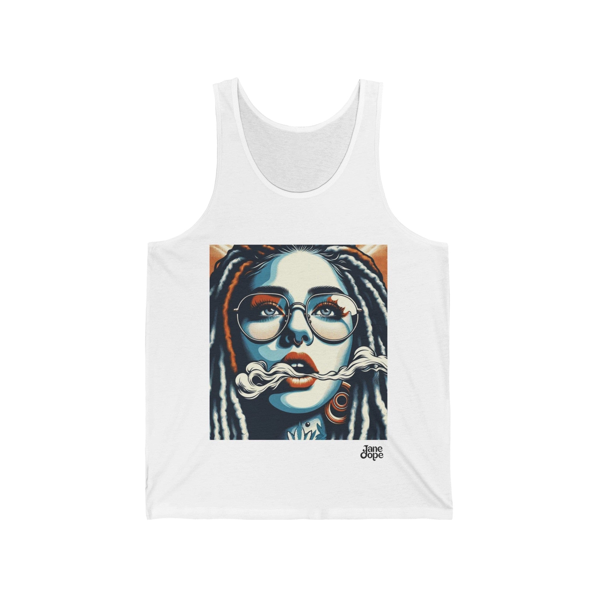 Abi Roach Tank White Tank Top