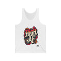 High AF Unisex Tank White Tank Top