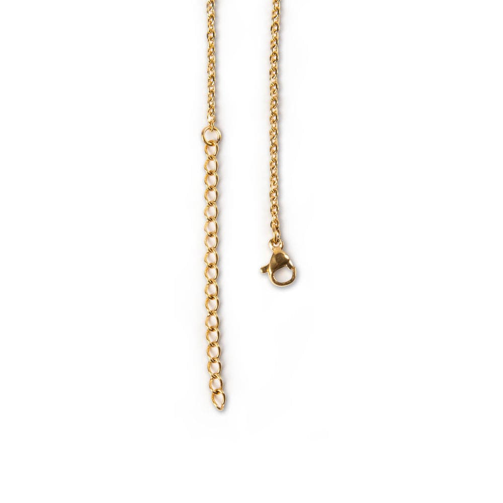 PUFF NECKLACE Gold Necklace