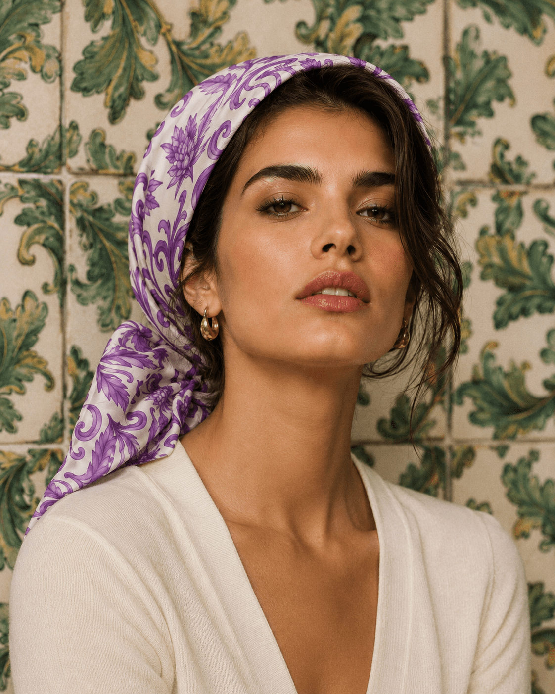 Purple Kush Scarf Artsadd