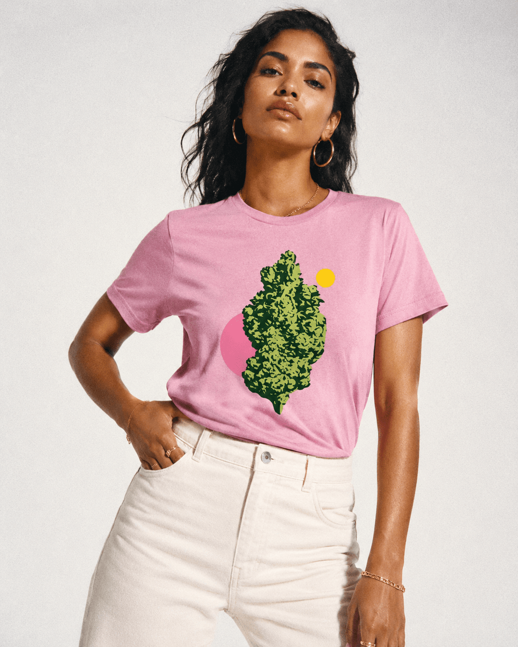 Retro Nug Cotton Woman's T - JANE DOPE -