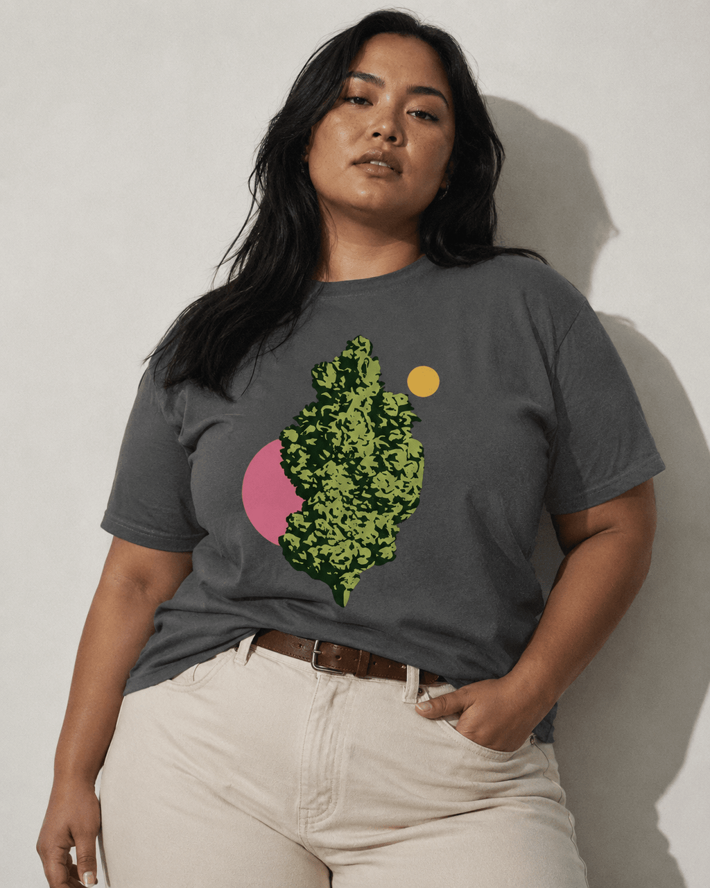 Retro Nug Cotton Woman's T - JANE DOPE -